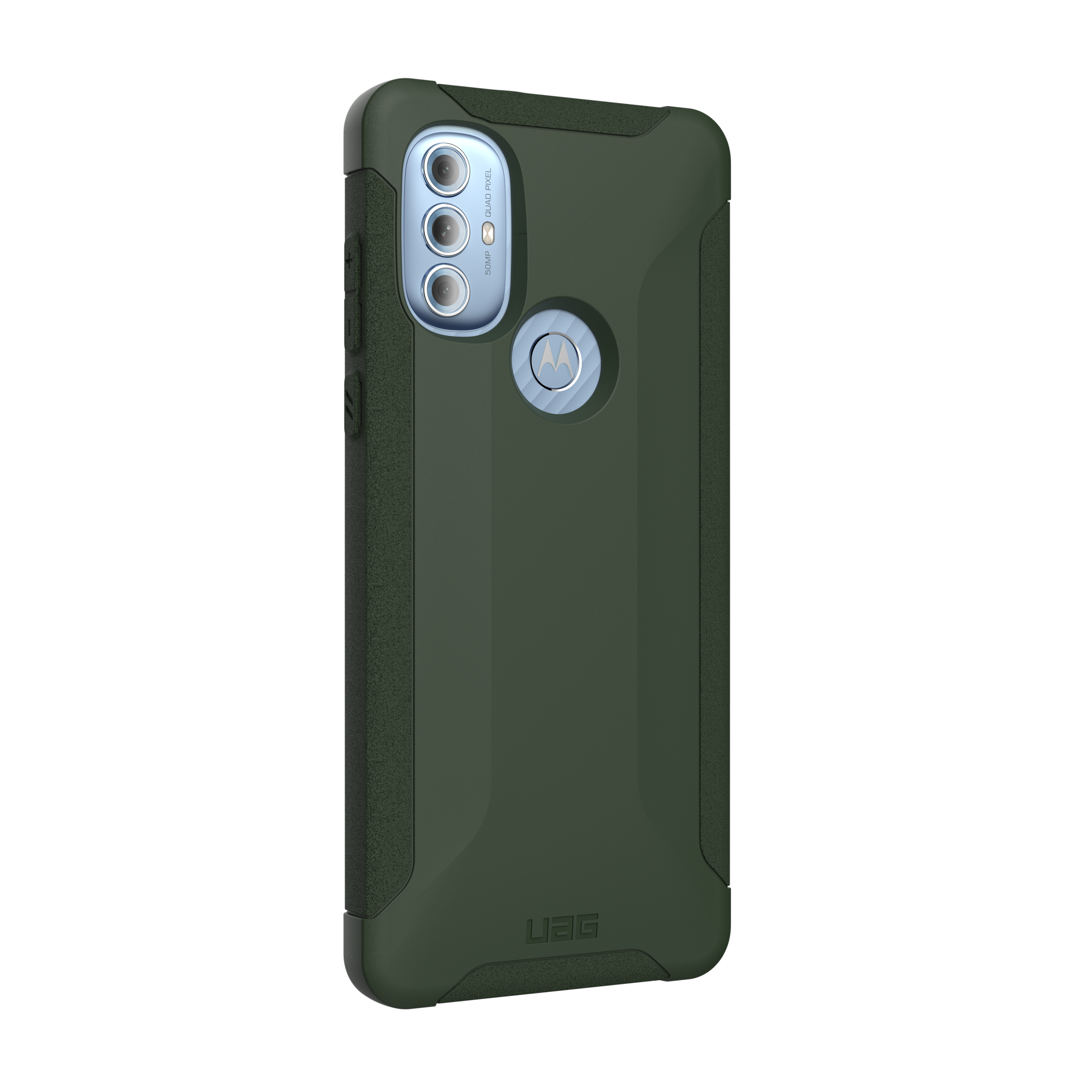 UAG Scout Moto G Power 2022 Hülle Schwarz stoßfest