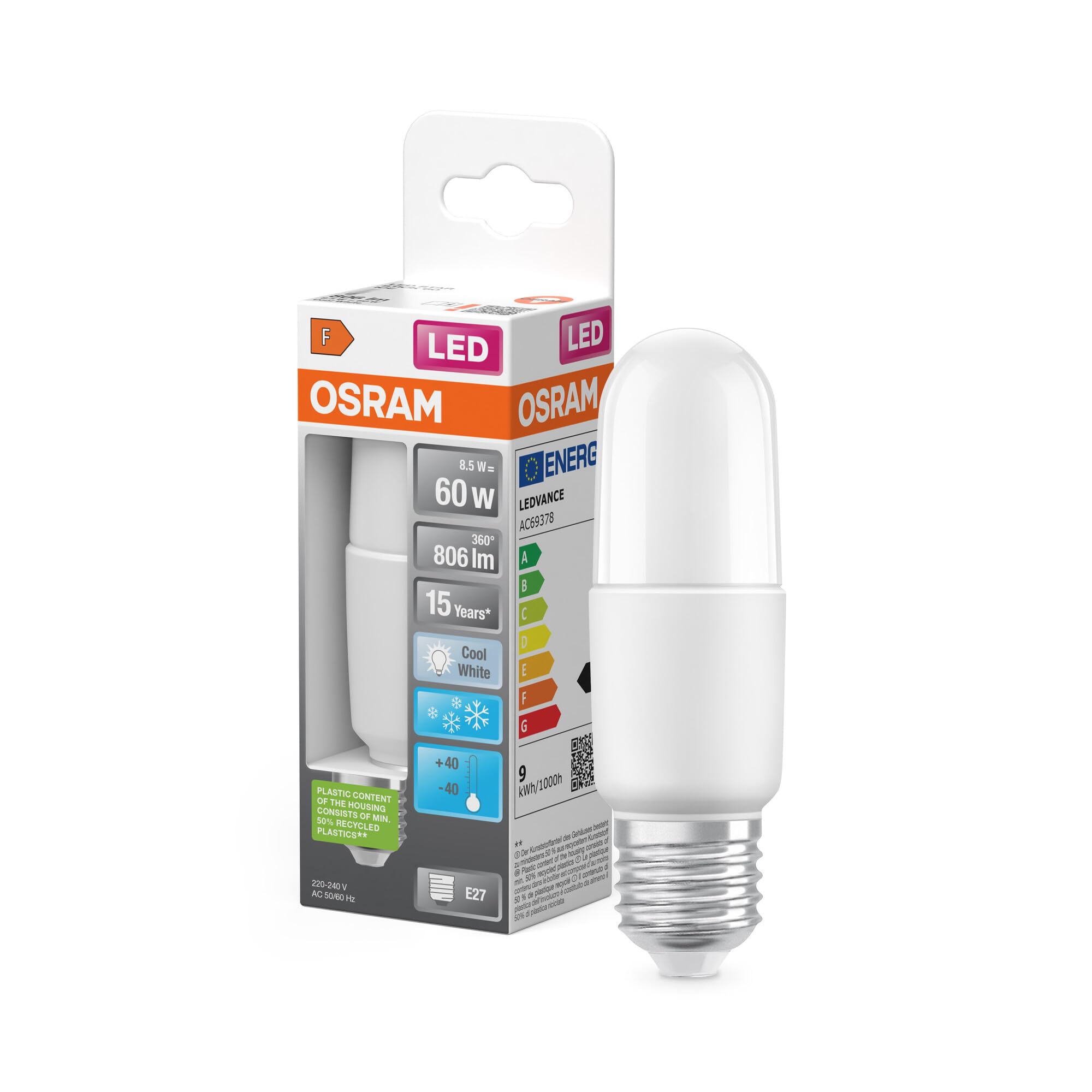 ams OSRAM SMART+ Stick 95 LED-Lampe neutralweiß 11W