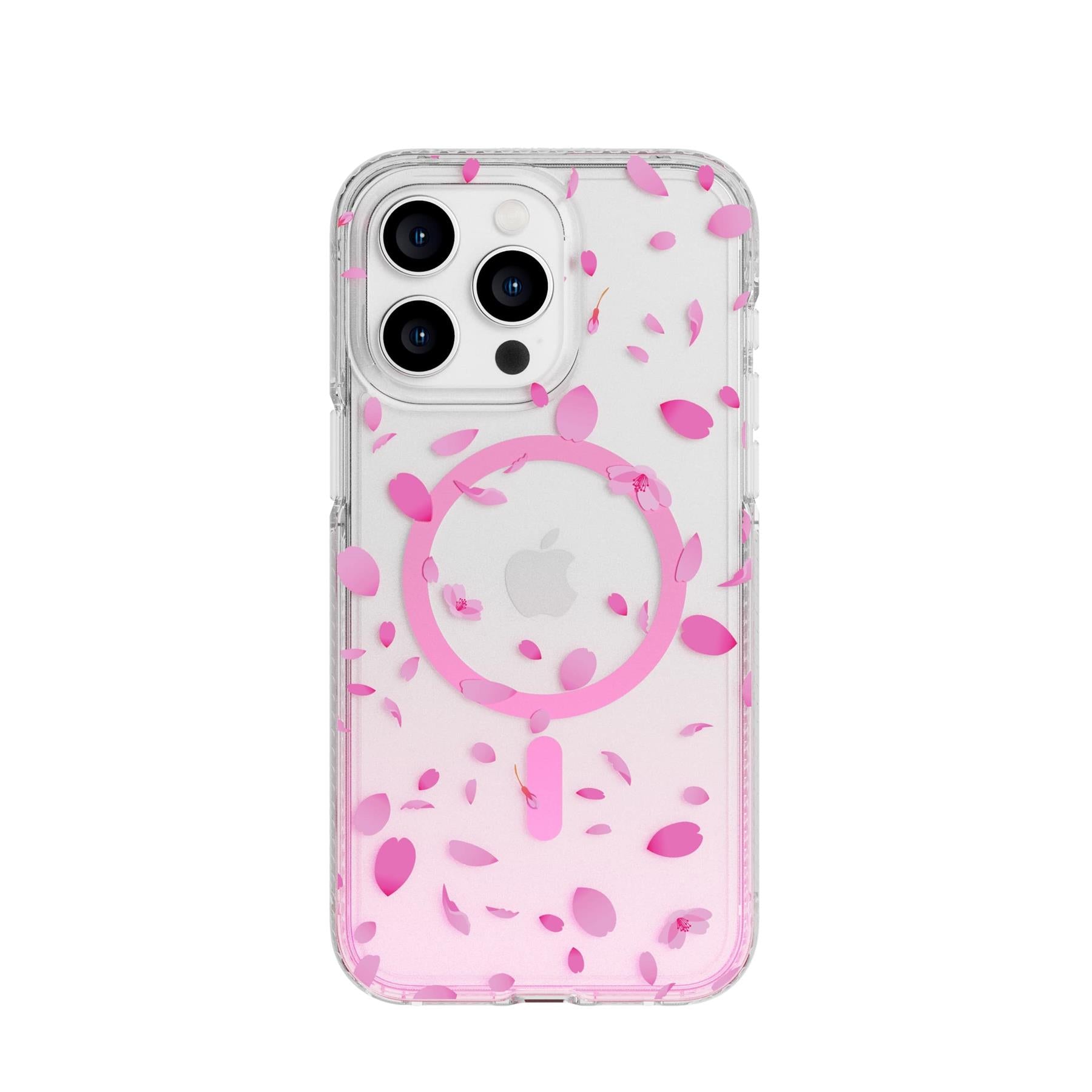 Tech21 FlexQuartz iPhone 15 Pro Max Hülle Cherry Blossom