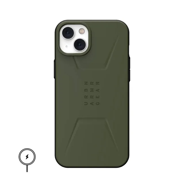 UAG Civilian iPhone 14 Plus Hülle MagSafe schwarz
