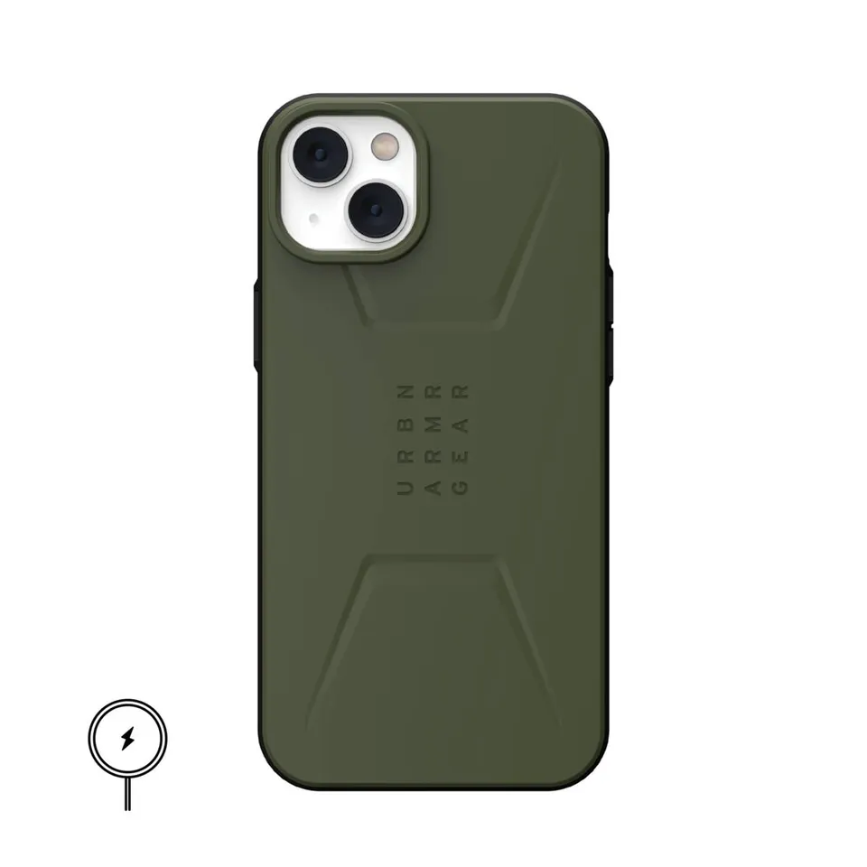 UAG Civilian iPhone 14 Plus Hülle MagSafe schwarz