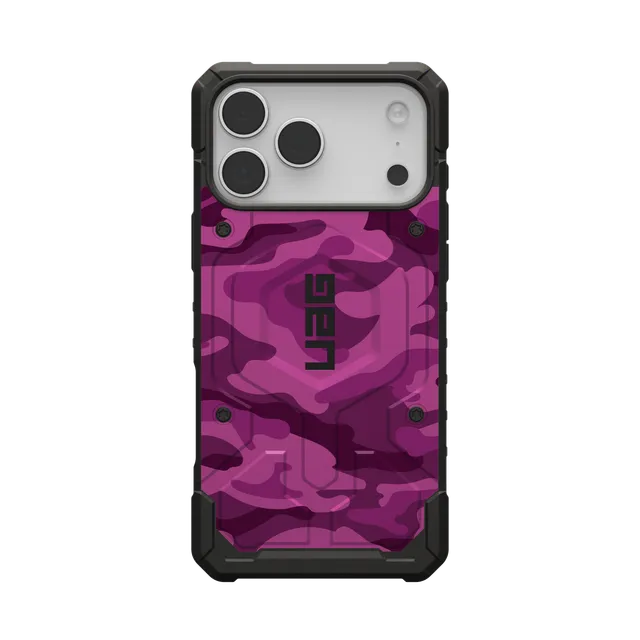 UAG Pathfinder iPhone 17 Pro Max Hülle Pink Camouflage MagSafe