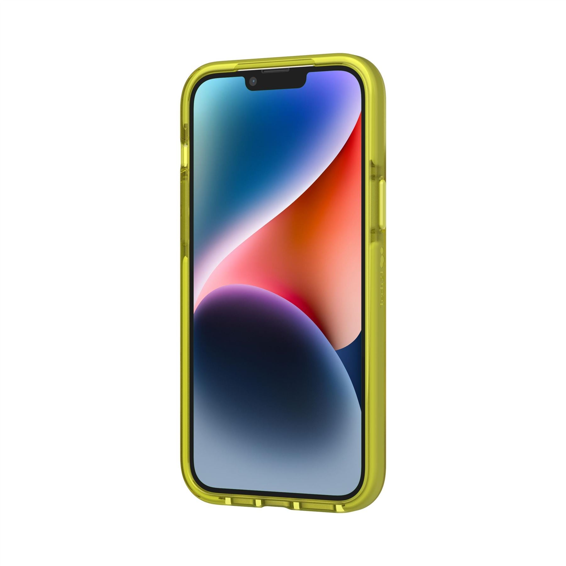 Tech21 EvoCheck iPhone 14 Plus Hülle MagSafe Acid Yellow