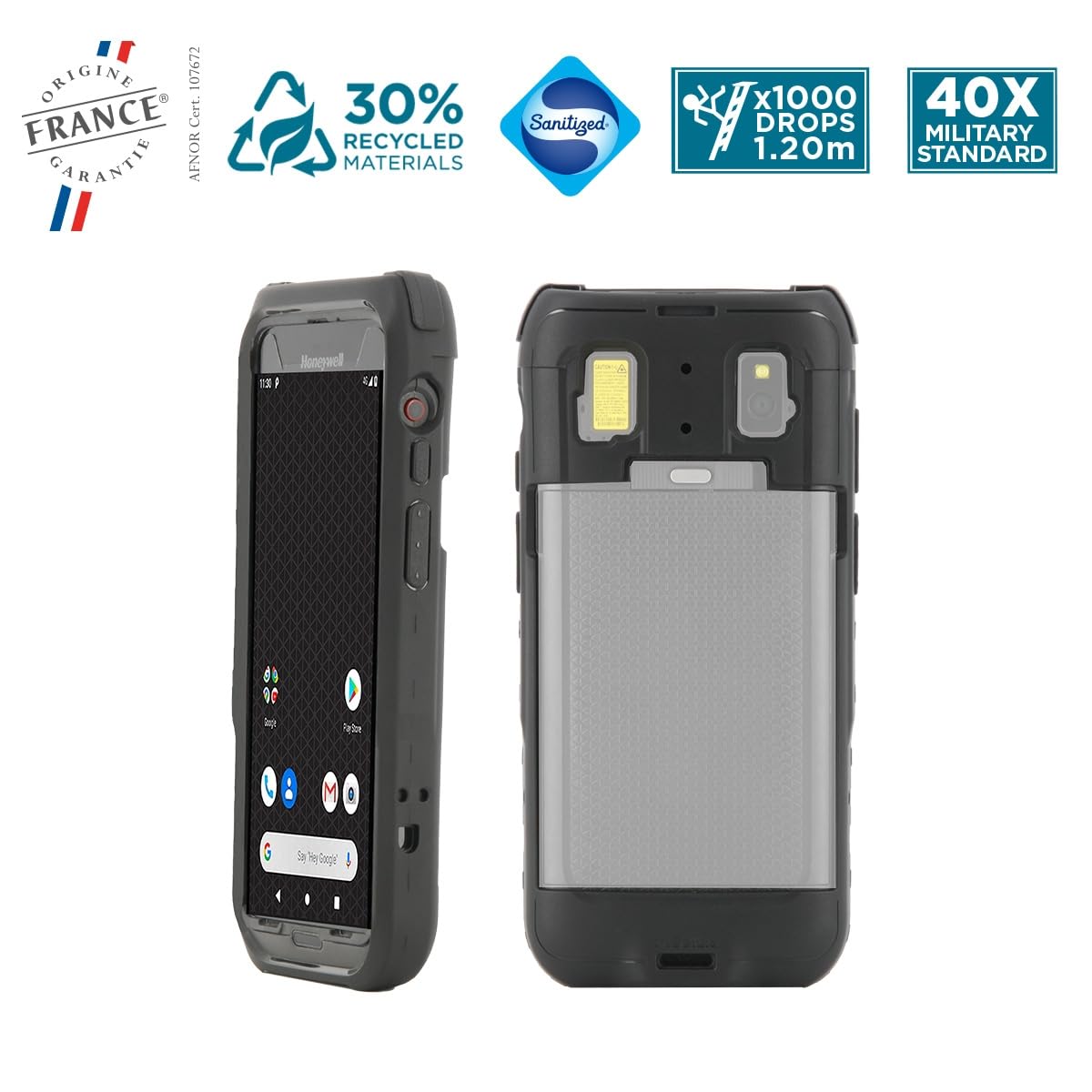 Mobilis PROTECH Honeywell CT47 Schutzhülle Docking stoßfest