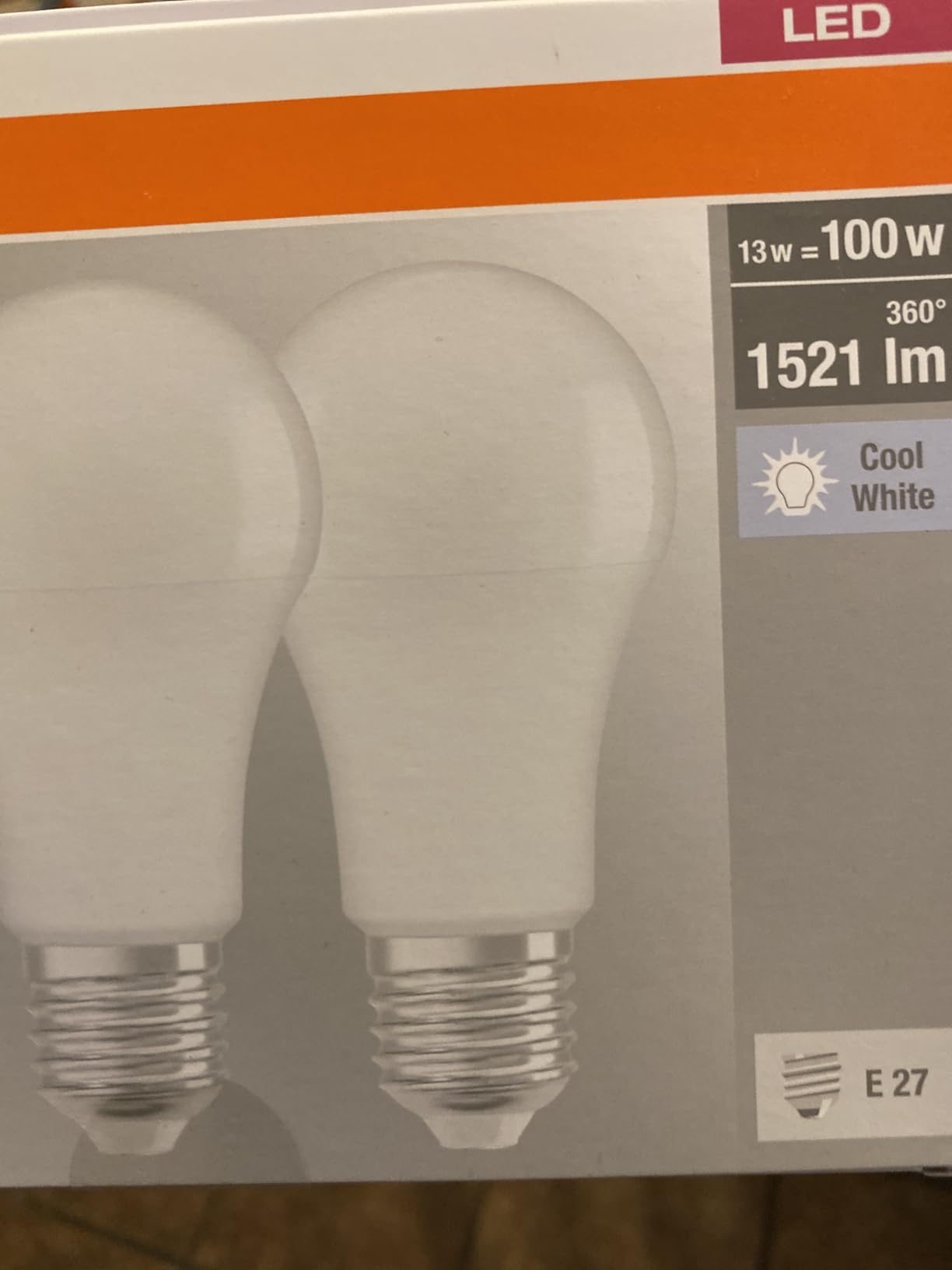 ams OSRAM SMART+ Classic A100 LED-Lampe E27 4000K 3er-Pack