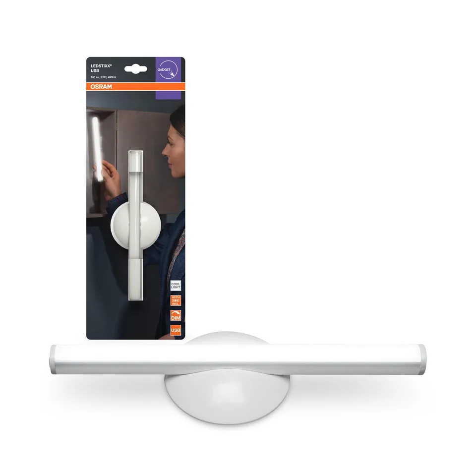 OSRAM SMART+ LEDStixx USB Akkuleuchte silber mobil