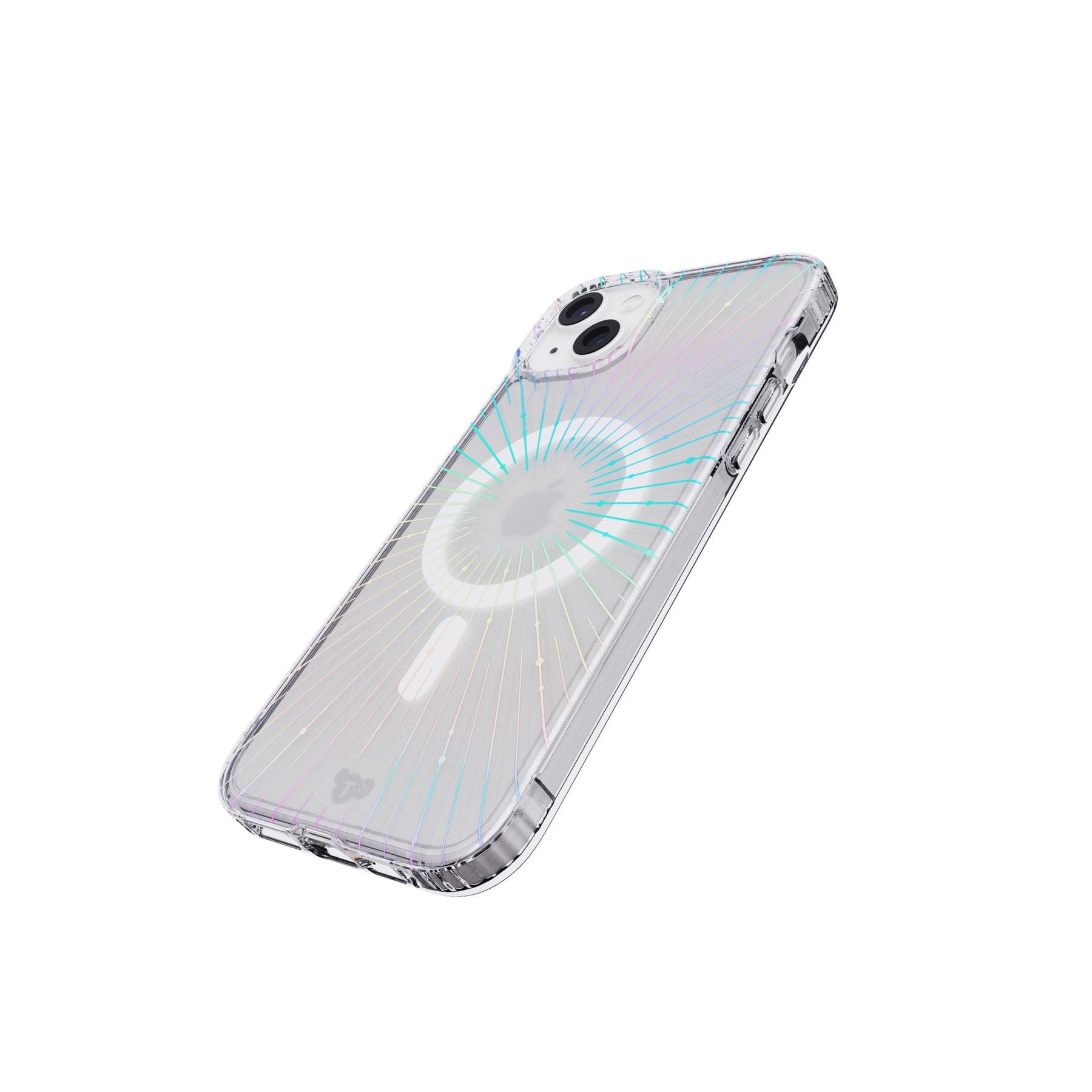 Tech21 EvoSparkle iPhone 15 Plus Handyhülle MagSafe Solar