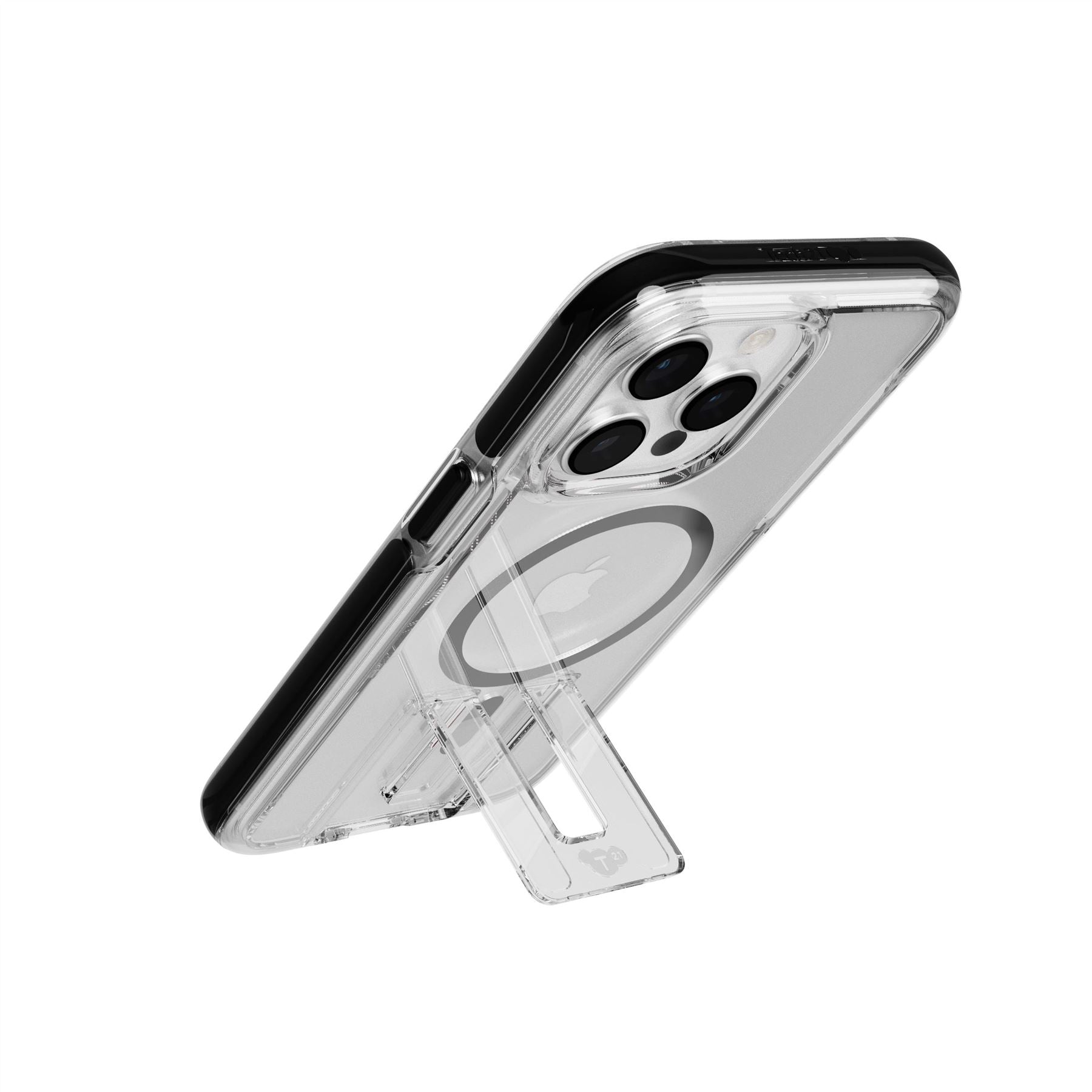 Tech21 EvoCrystal Kick iPhone 15 Pro Max Hülle Schwarz