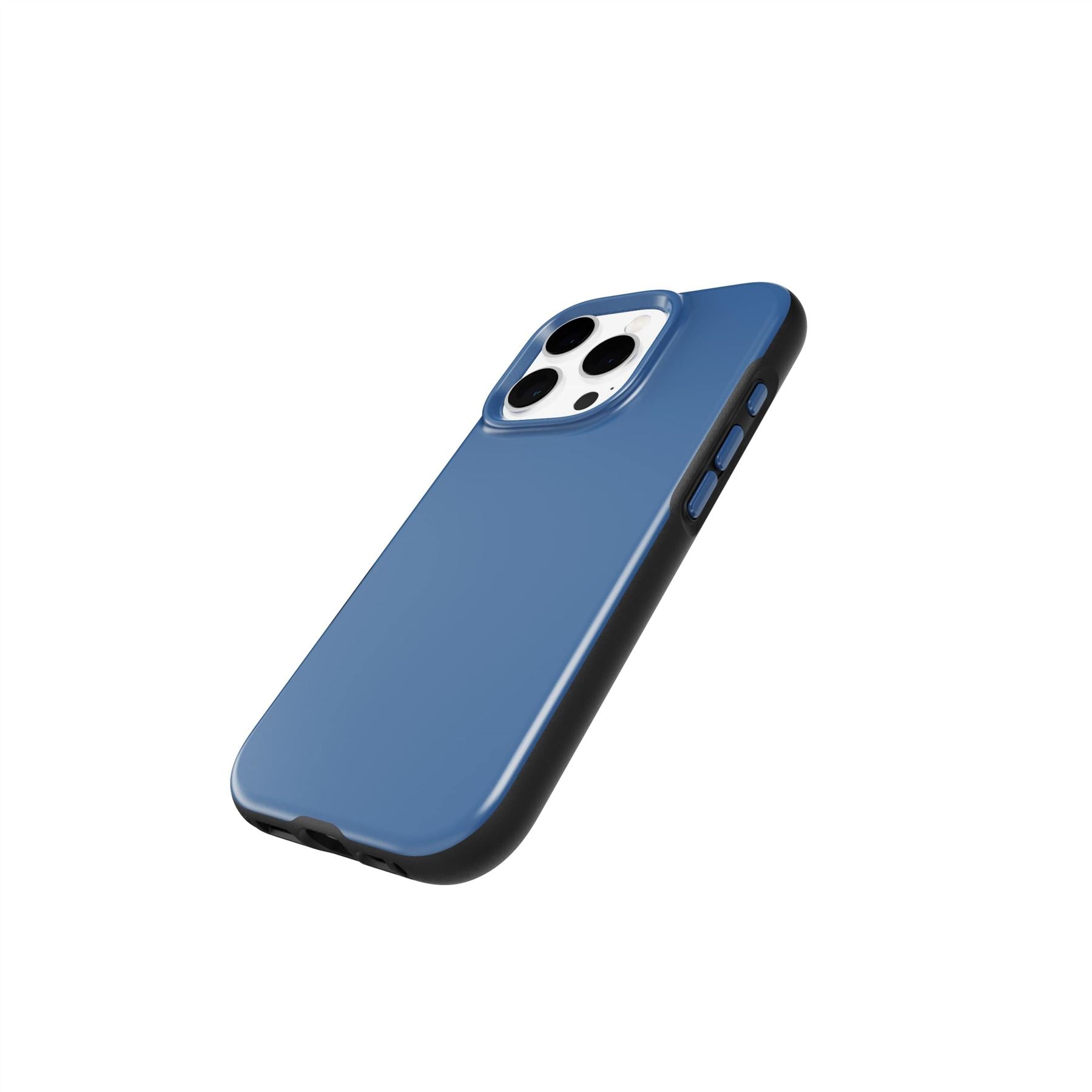 Tech21 EvoDusk iPhone 16 Pro Hülle Blau Schwarz MagSafe