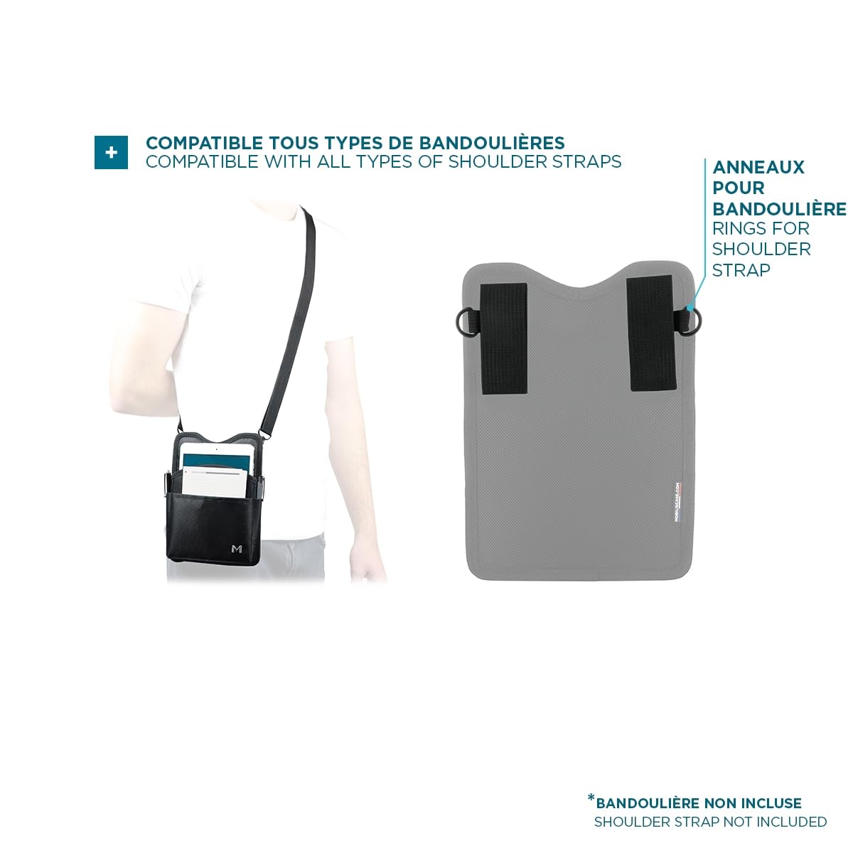 Mobilis Holsters Tablet Gürteltasche 10-11 Zoll Polyester