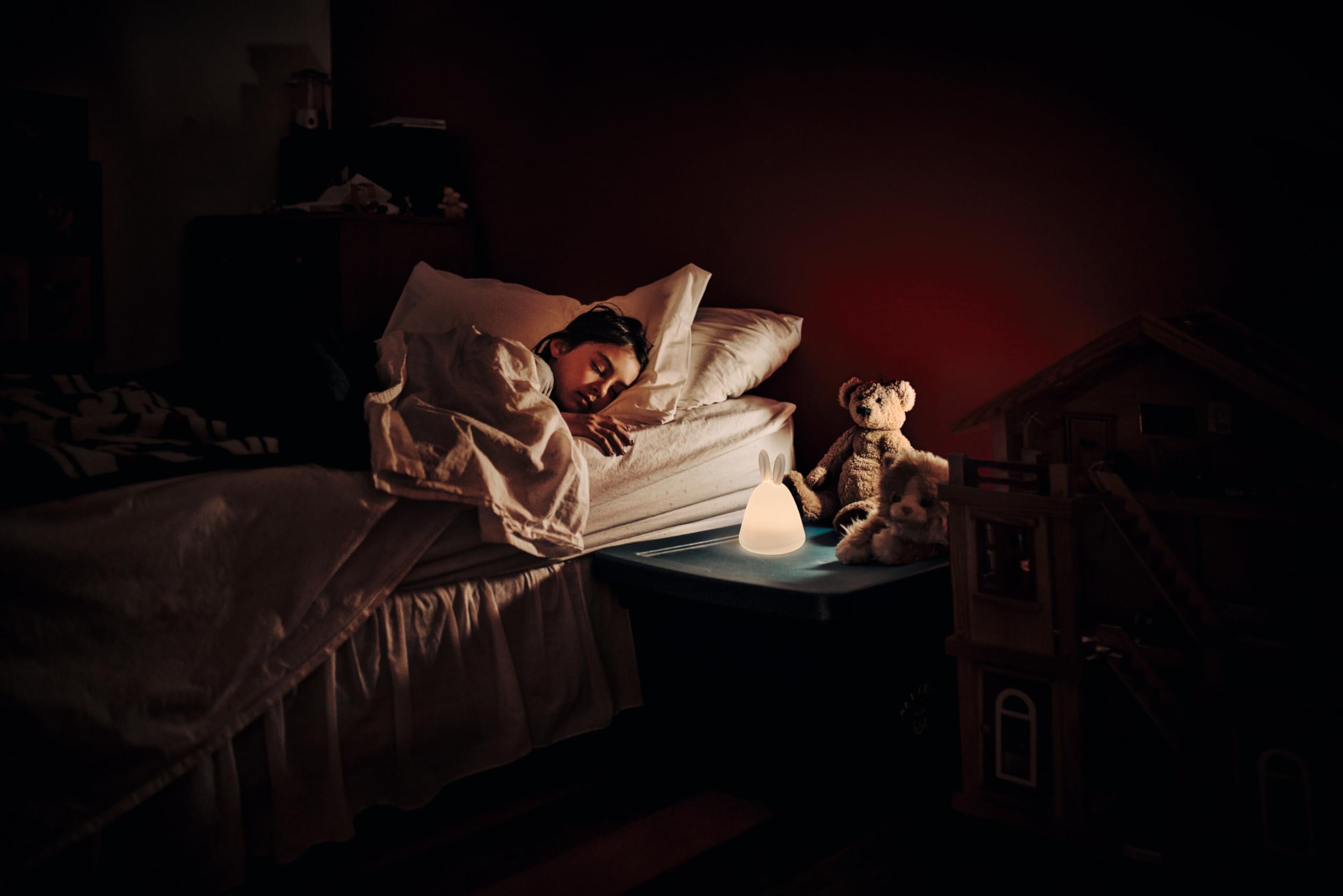 OSRAM Nightlux Touch Hasen-Nachtlicht RGB Akku weiß