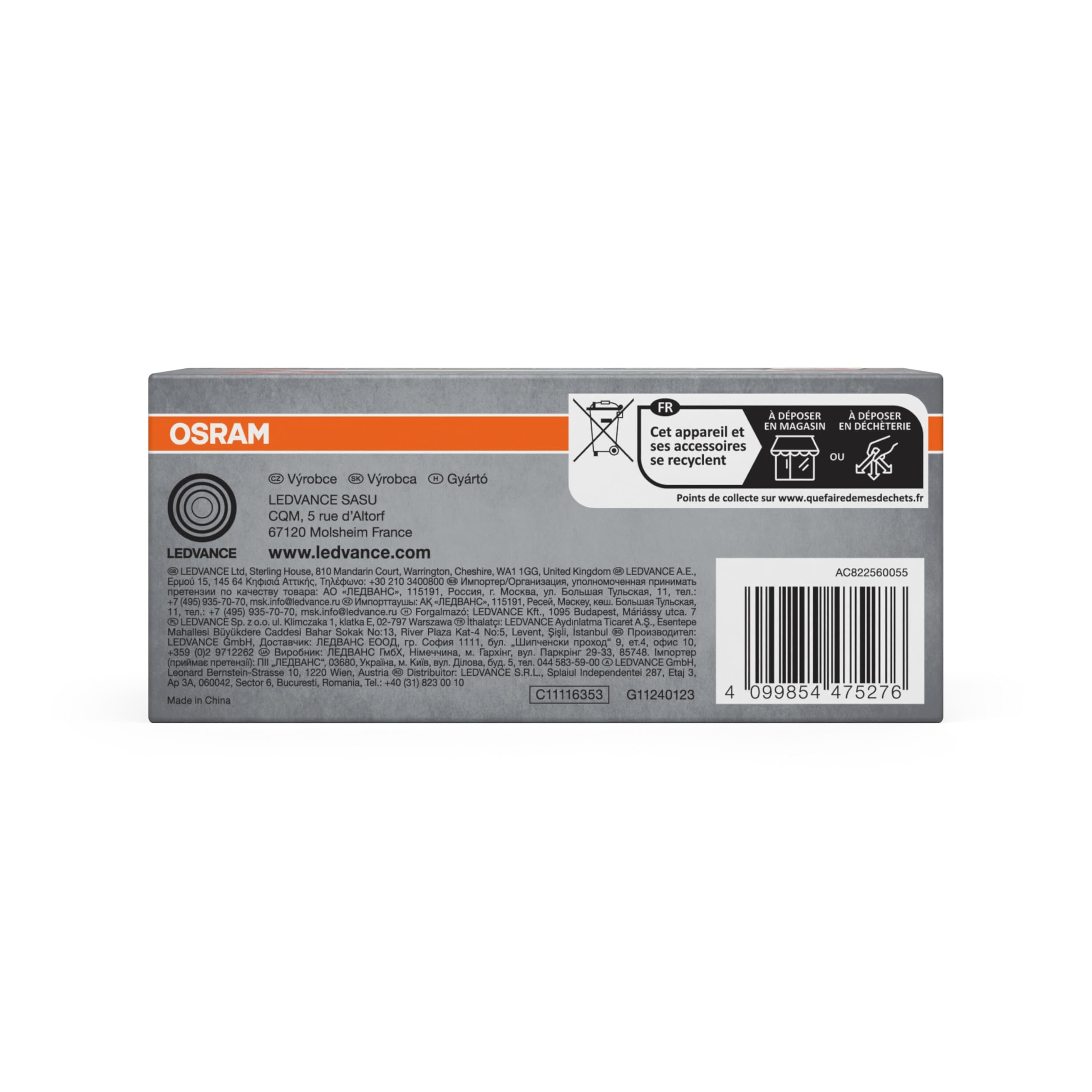 OSRAM SMART+ Matter Downlight 120mm weiß dimmbar 8W
