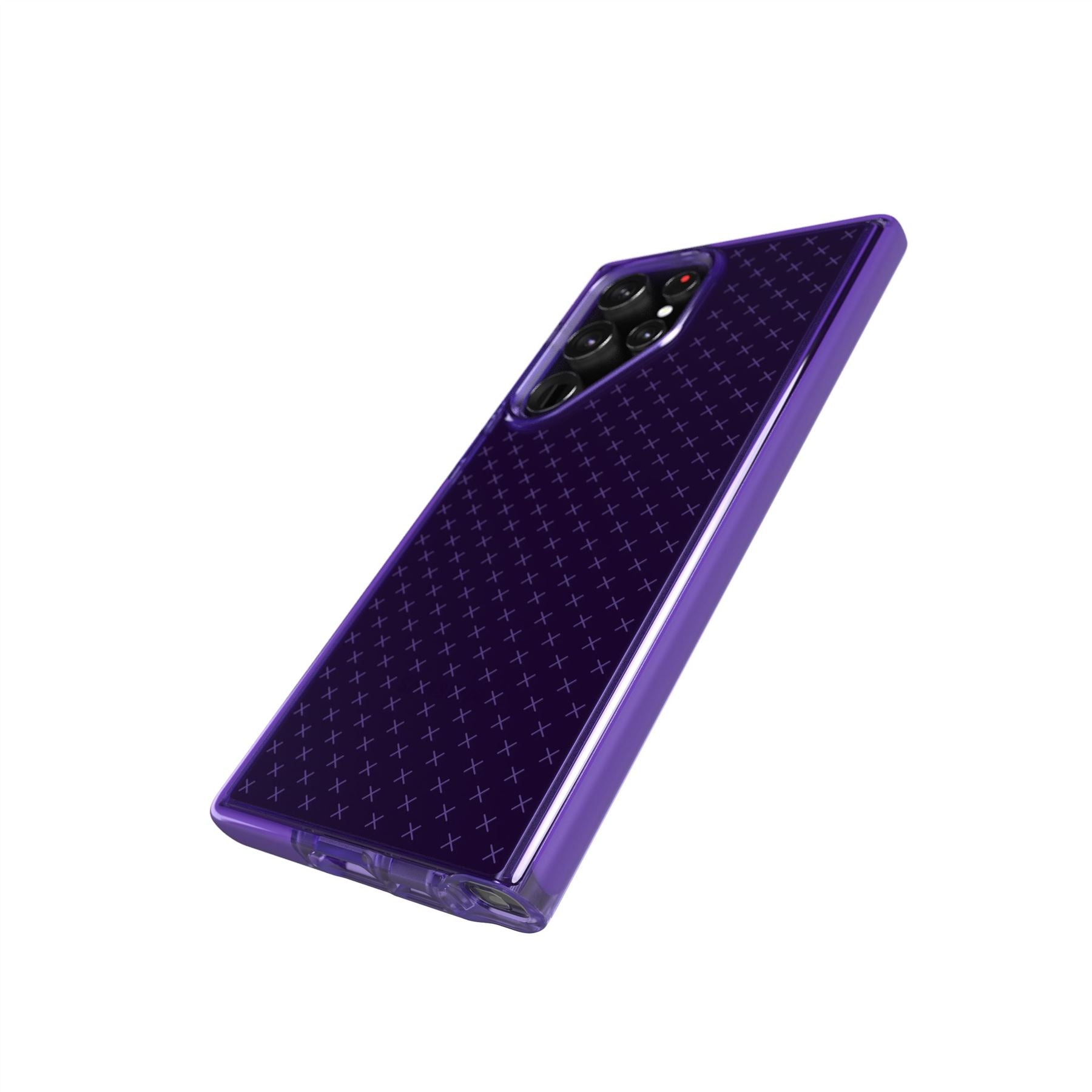 Tech21 Evo Check Galaxy S23 Ultra Hülle Digi Purple stoßfest