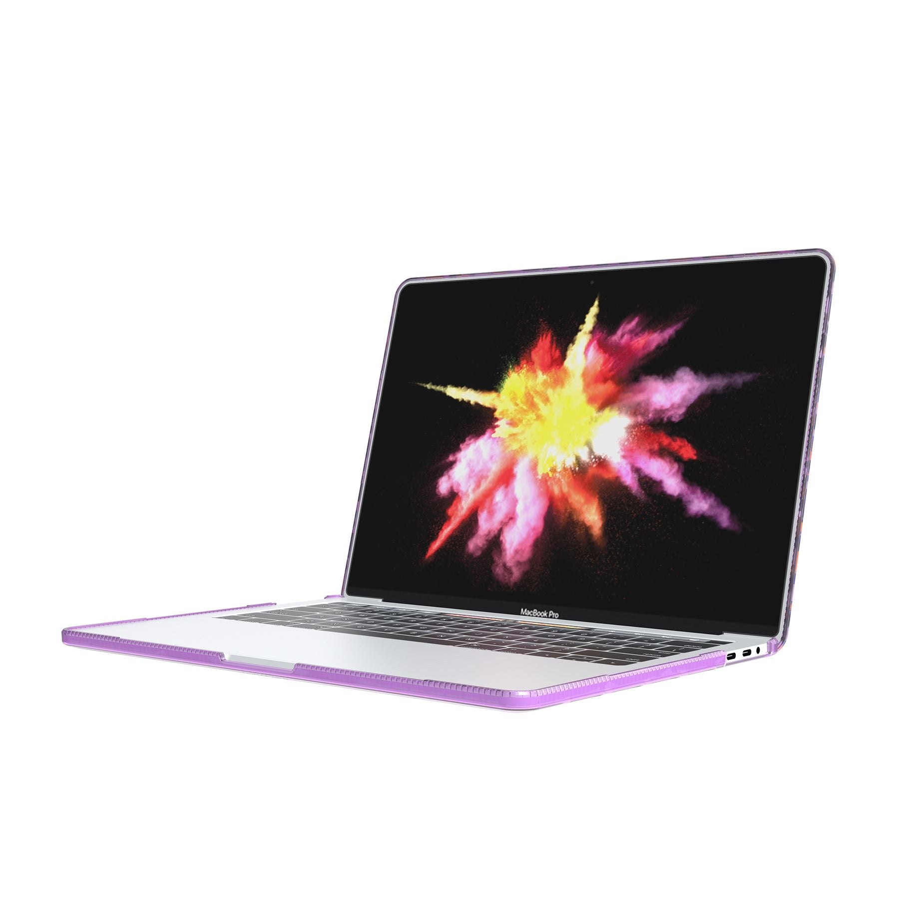 Tech21 EvoArt MacBook Pro 13 M1/M2 Hülle Camo Lila dünn