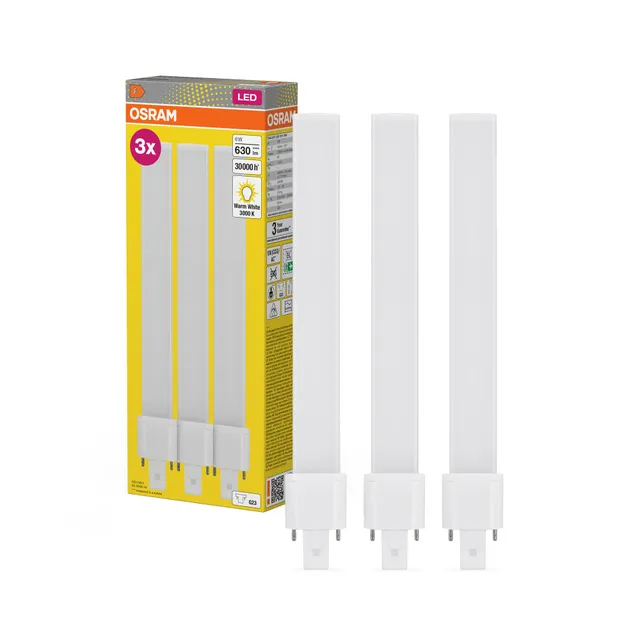 ams OSRAM DULUX S11 LED Kompaktlampe G23 6W warmweiß