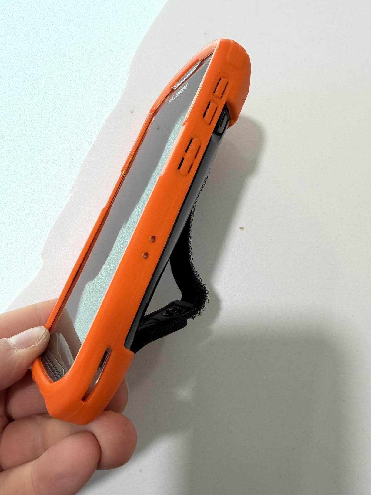 Mobilis PROTECH Zebra TC52 TC57 Hülle Handschlaufe Neon