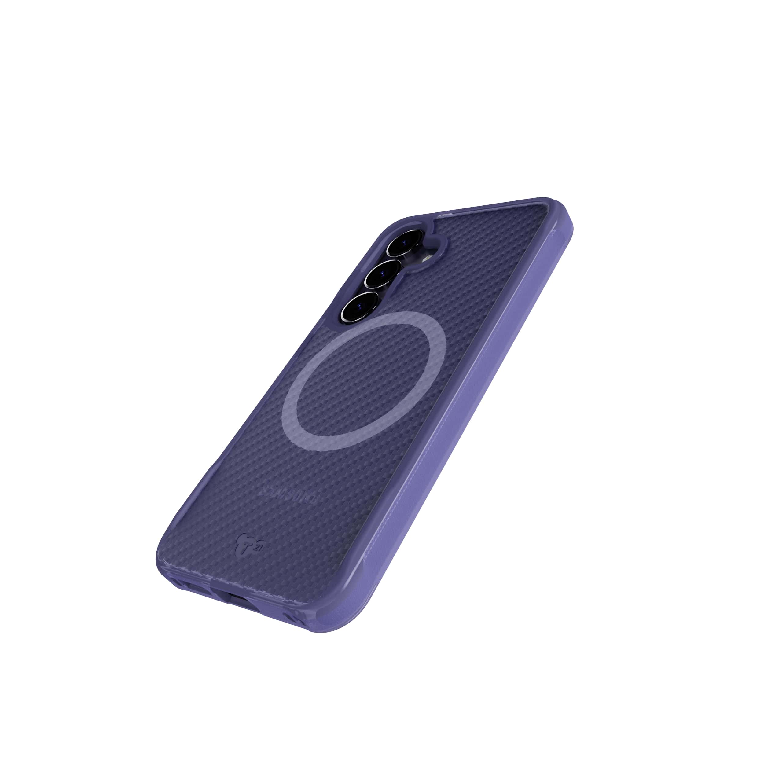 Tech21 EvoArmor Galaxy S25 Handyhülle Purple Magnet Stoßschutz