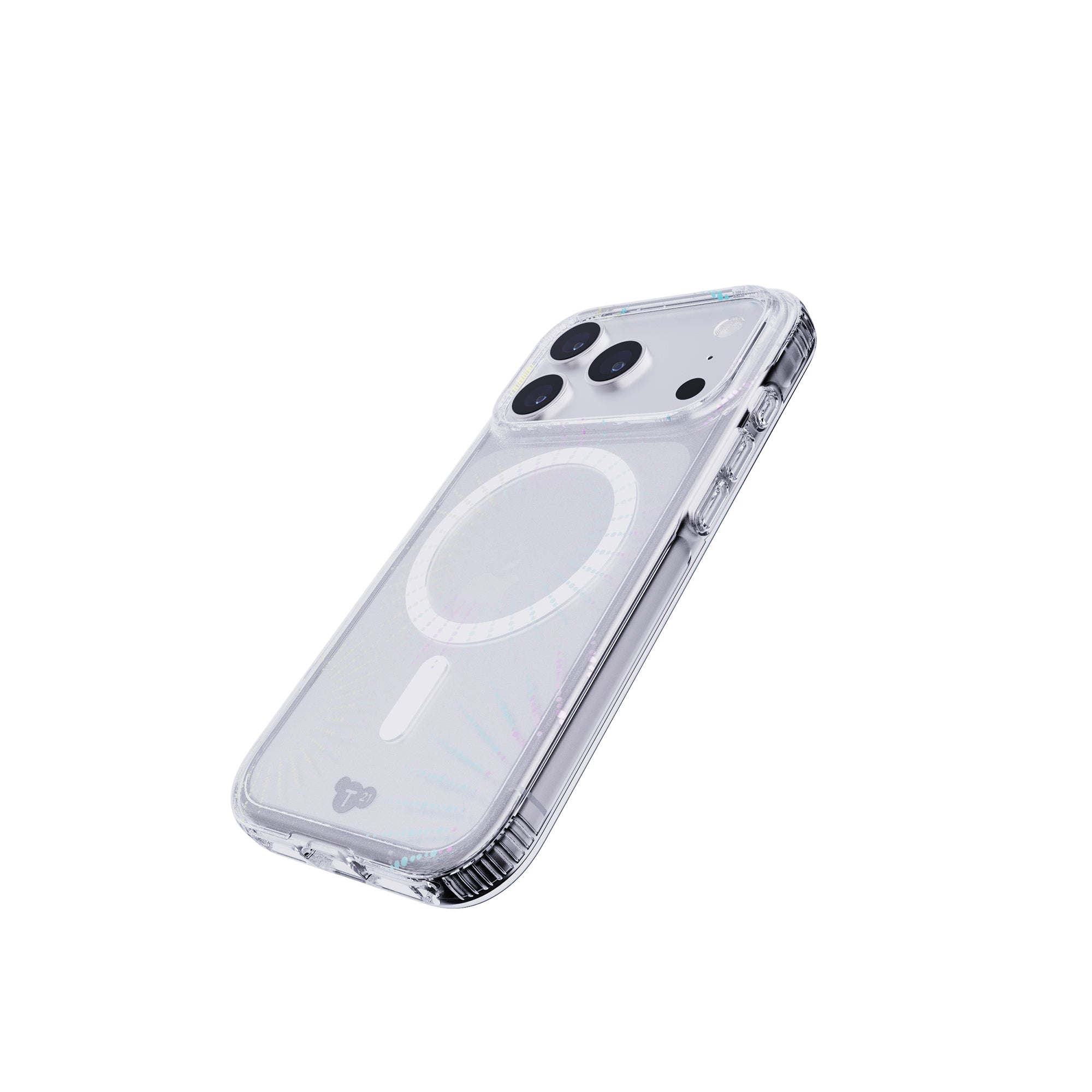 Tech21 EvoSparkle iPhone 17 Pro Hülle Lunar MagSafe Glitzer