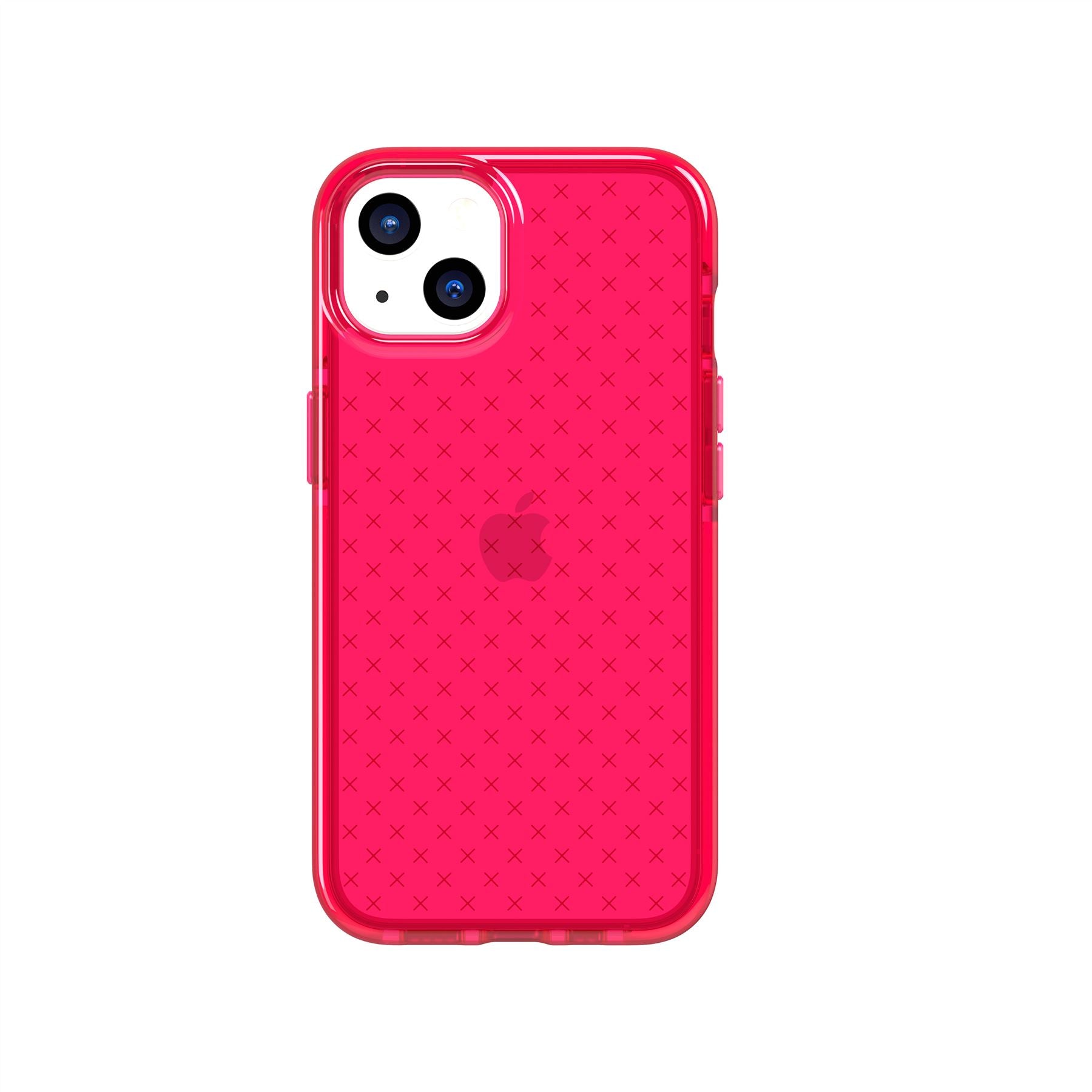 Tech21 EvoCheck iPhone 13 Hülle Rubine Red FlexShock 4,9m