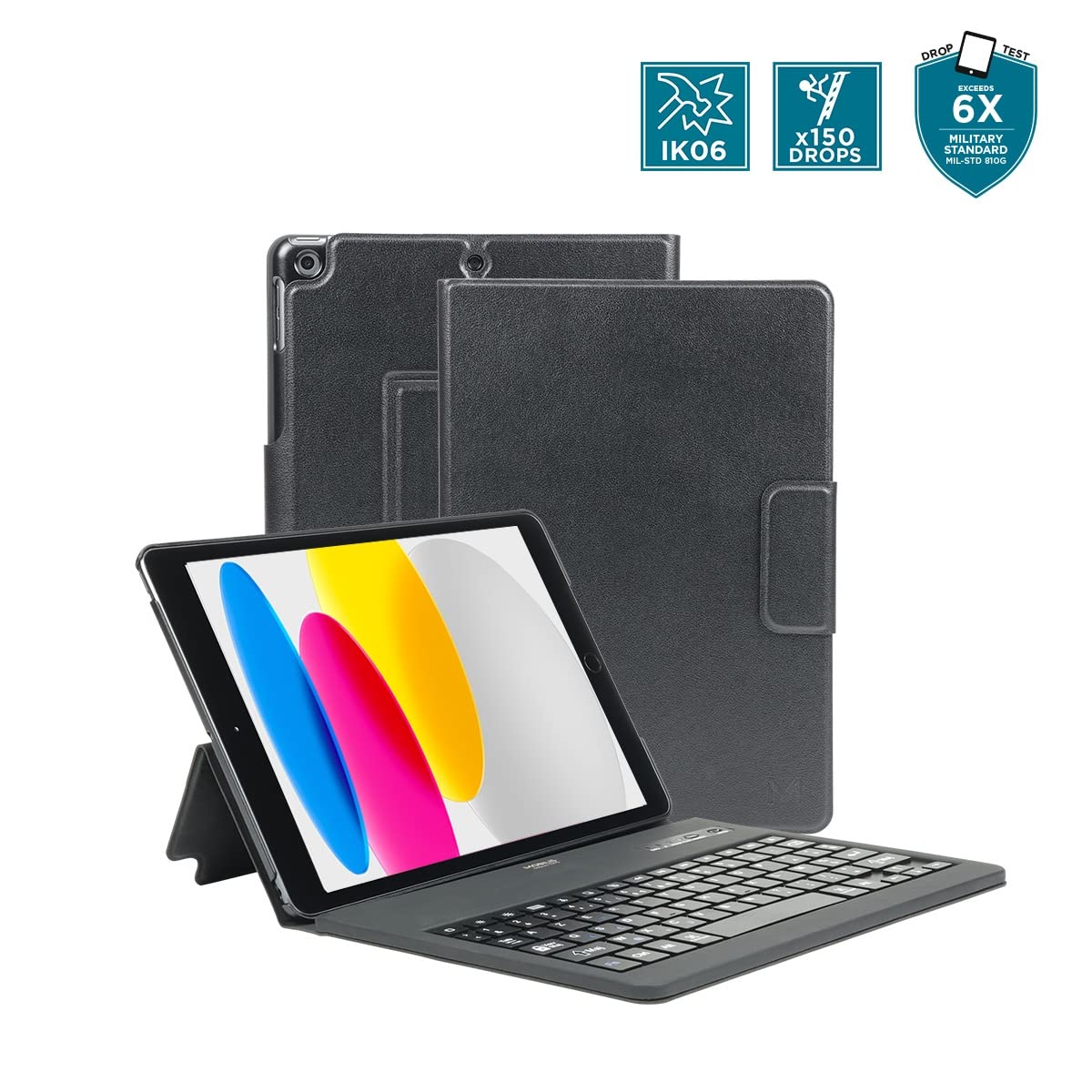 Mobilis ORIGINE Case iPad 10.9 G10 Bluetooth-Tastatur schwarz