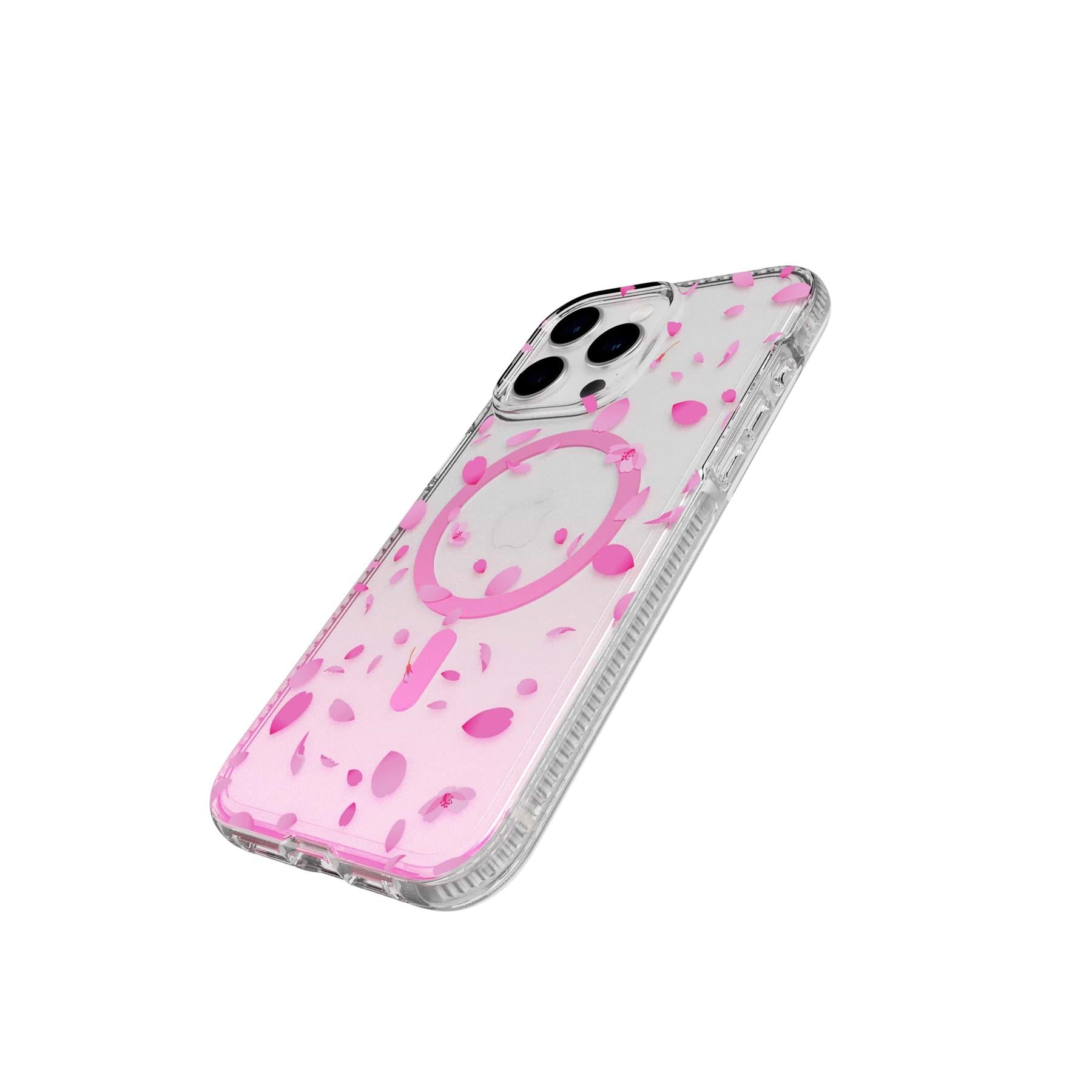 Tech21 FlexQuartz iPhone 15 Pro Max Hülle Cherry Blossom