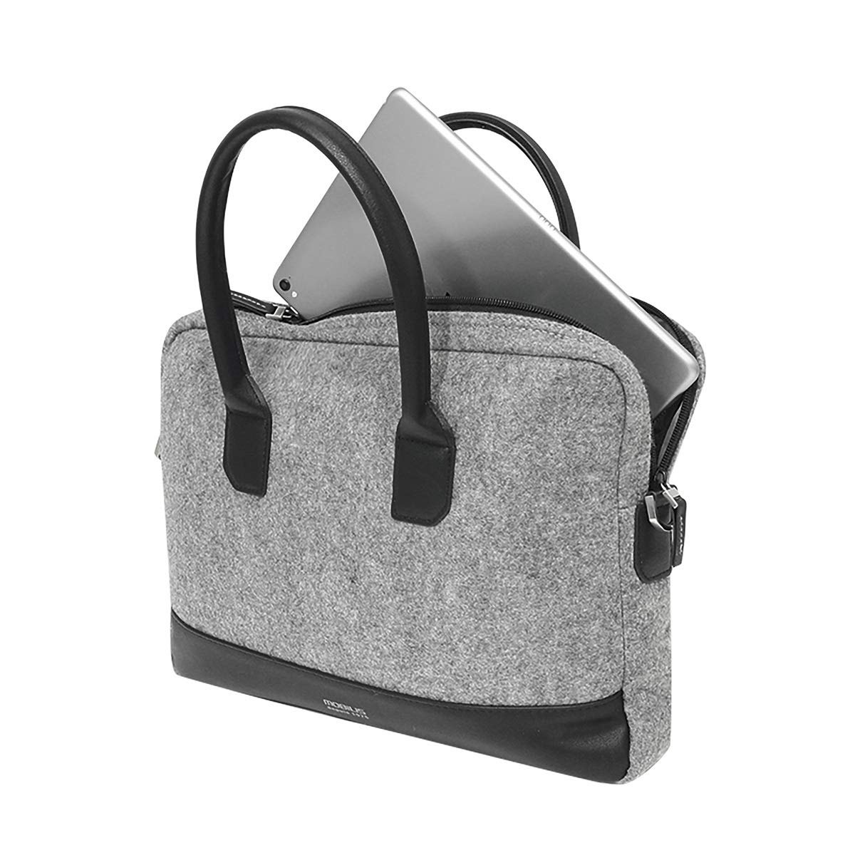 Mobilis 042002 Aktentasche 14 Zoll Laptoptasche Schwarz