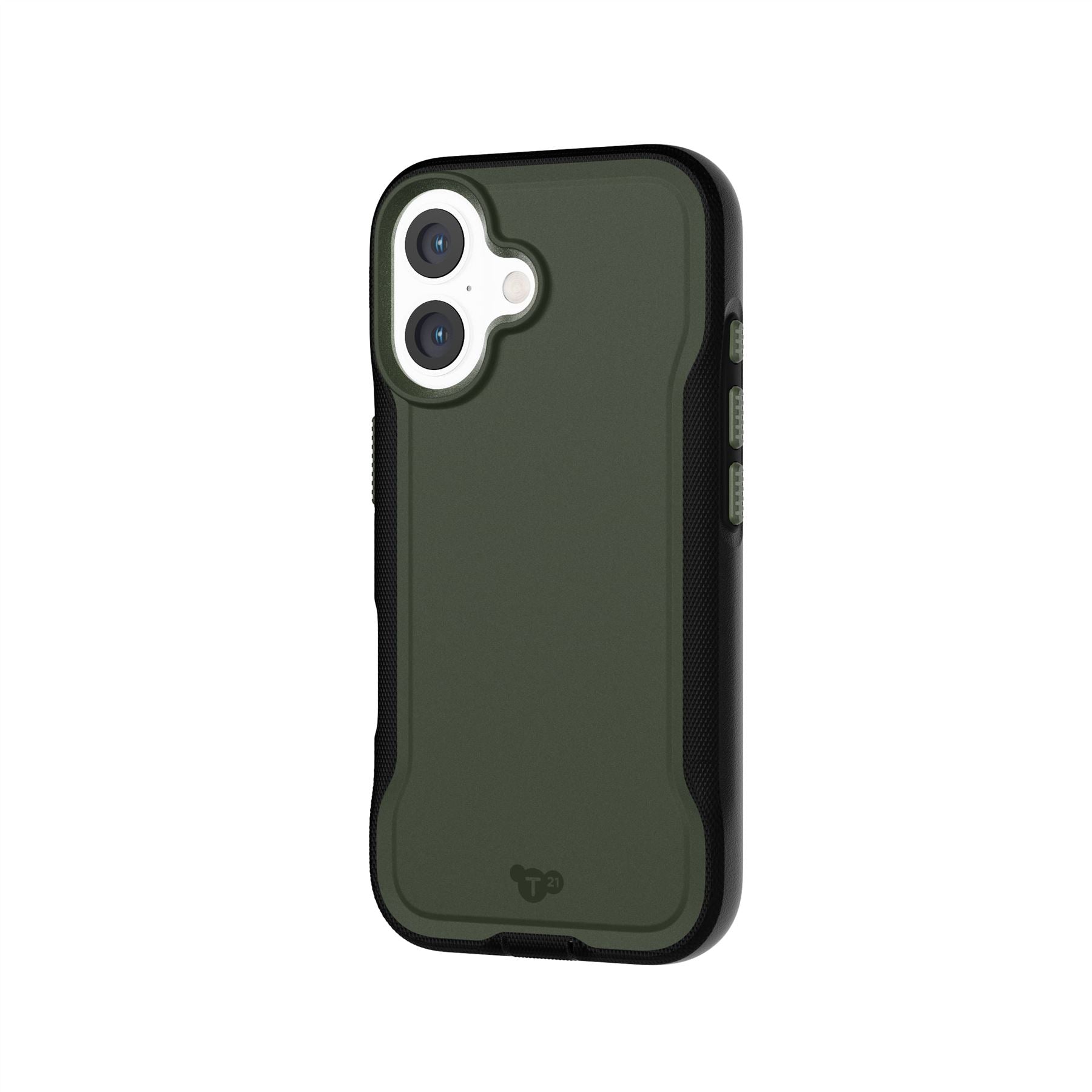 Tech21 EvoPro iPhone 16 Handyhülle Khaki/Black MagSafe stoßfest