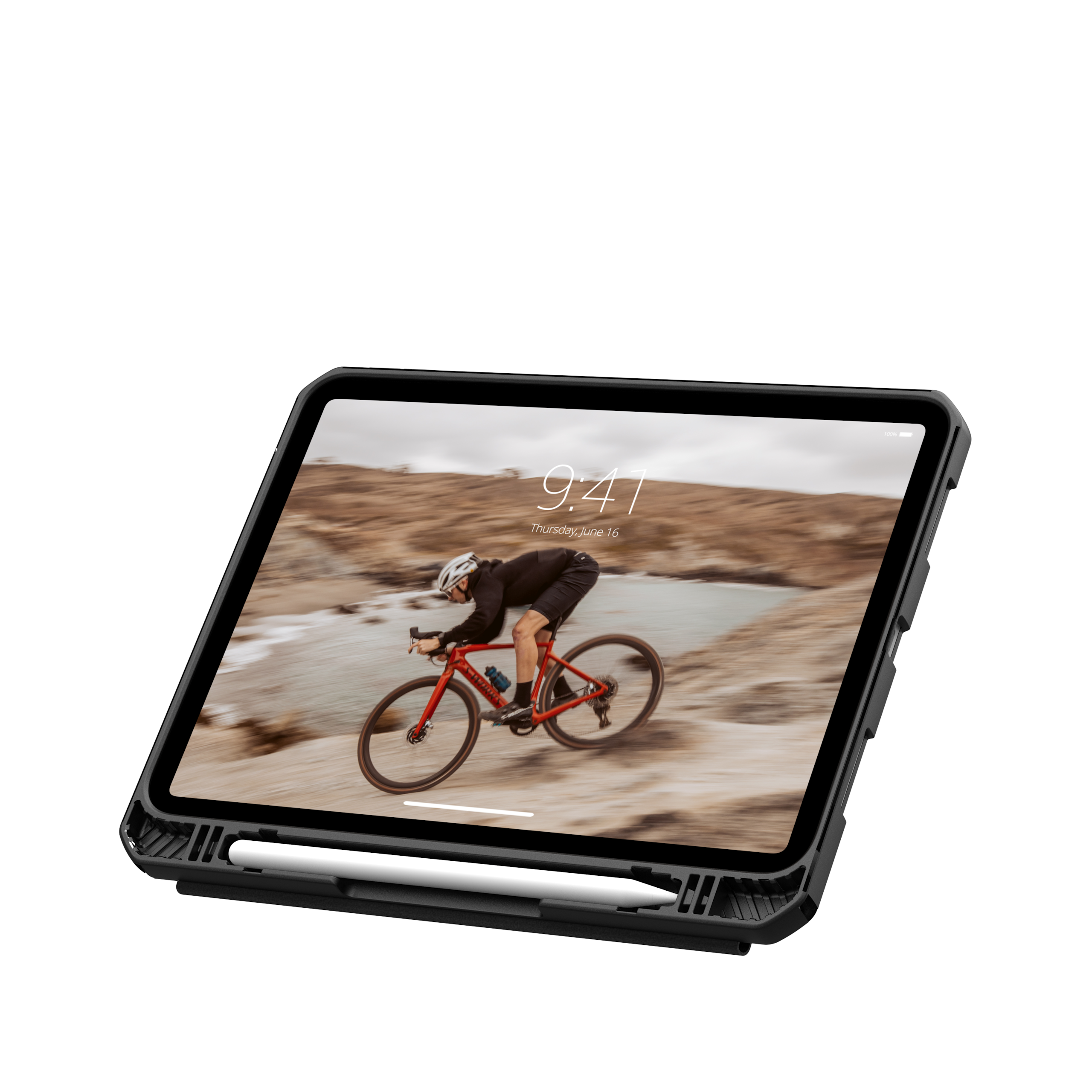 UAG Essential Armor iPad 11 Zoll Folio Hülle mit Stifthalter