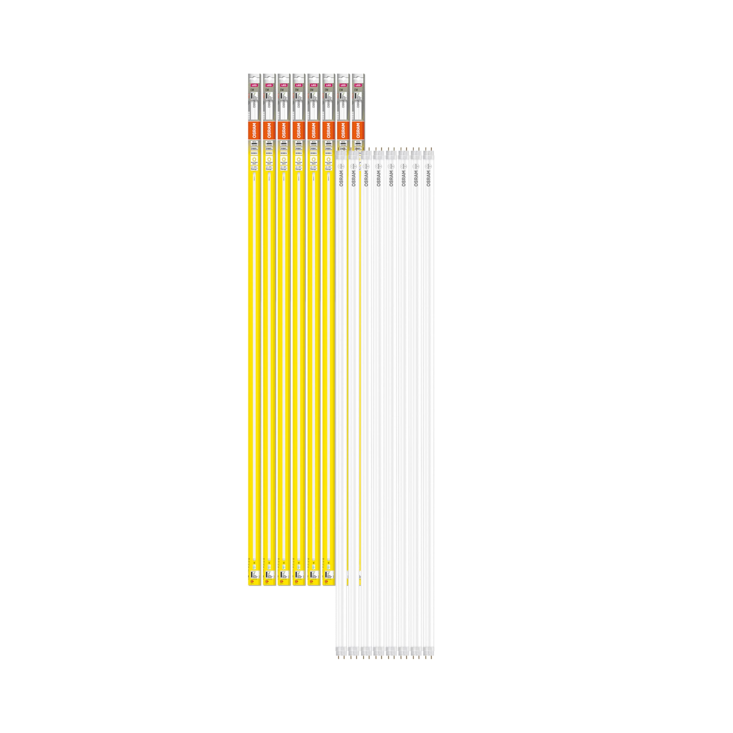 OSRAM SMART+ LED-Röhre 0,6m G13 6500K 8er Pack