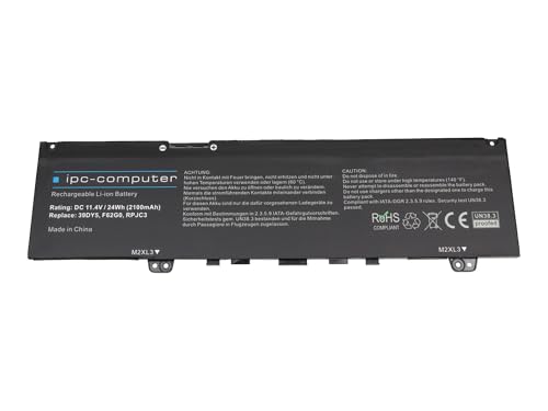 IPC-Computer Akkus 0F62G0 Laptop Akku 24Wh schwarz