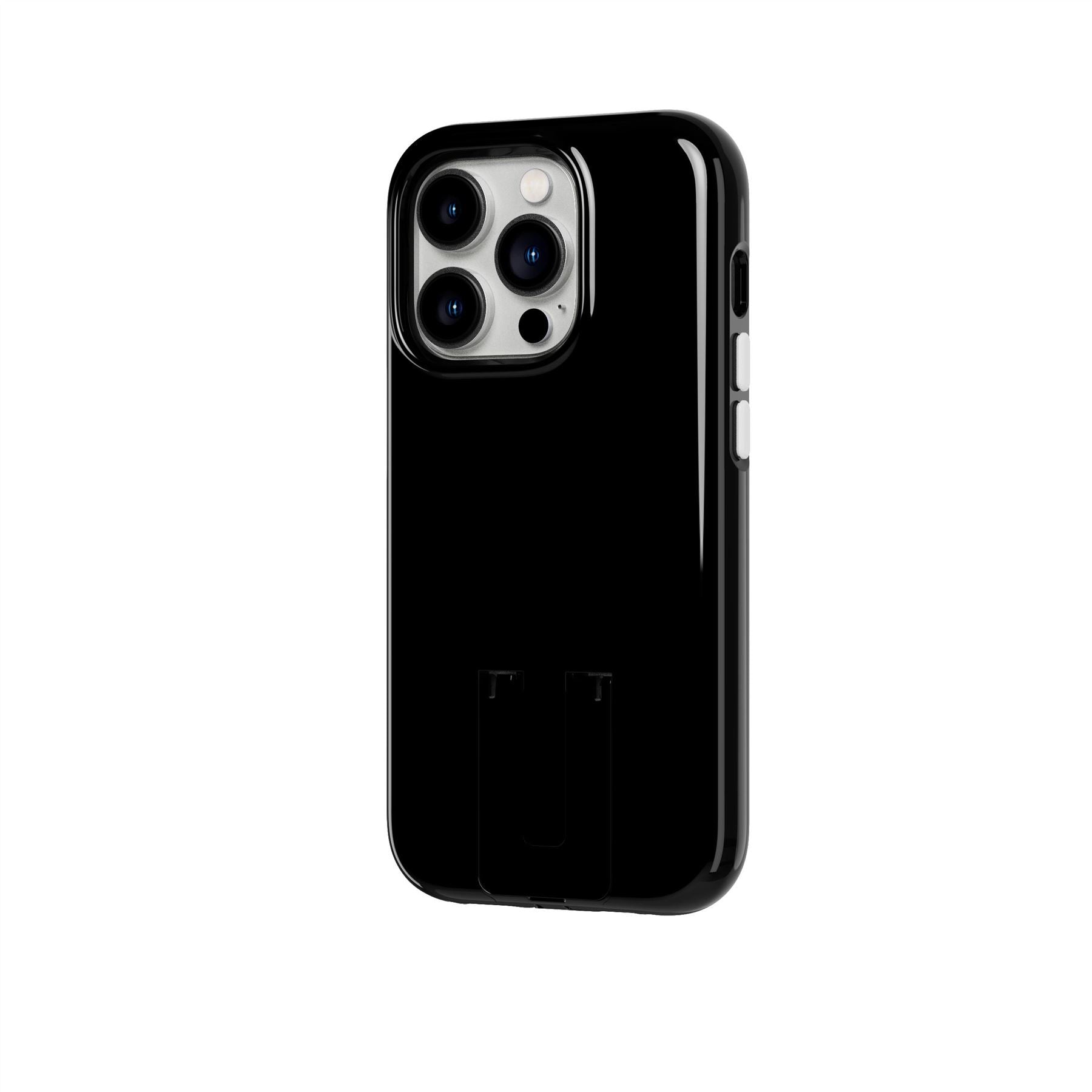 Tech21 EvoCrystal Kick iPhone 14 Pro Hülle Obsidian Black MagSafe
