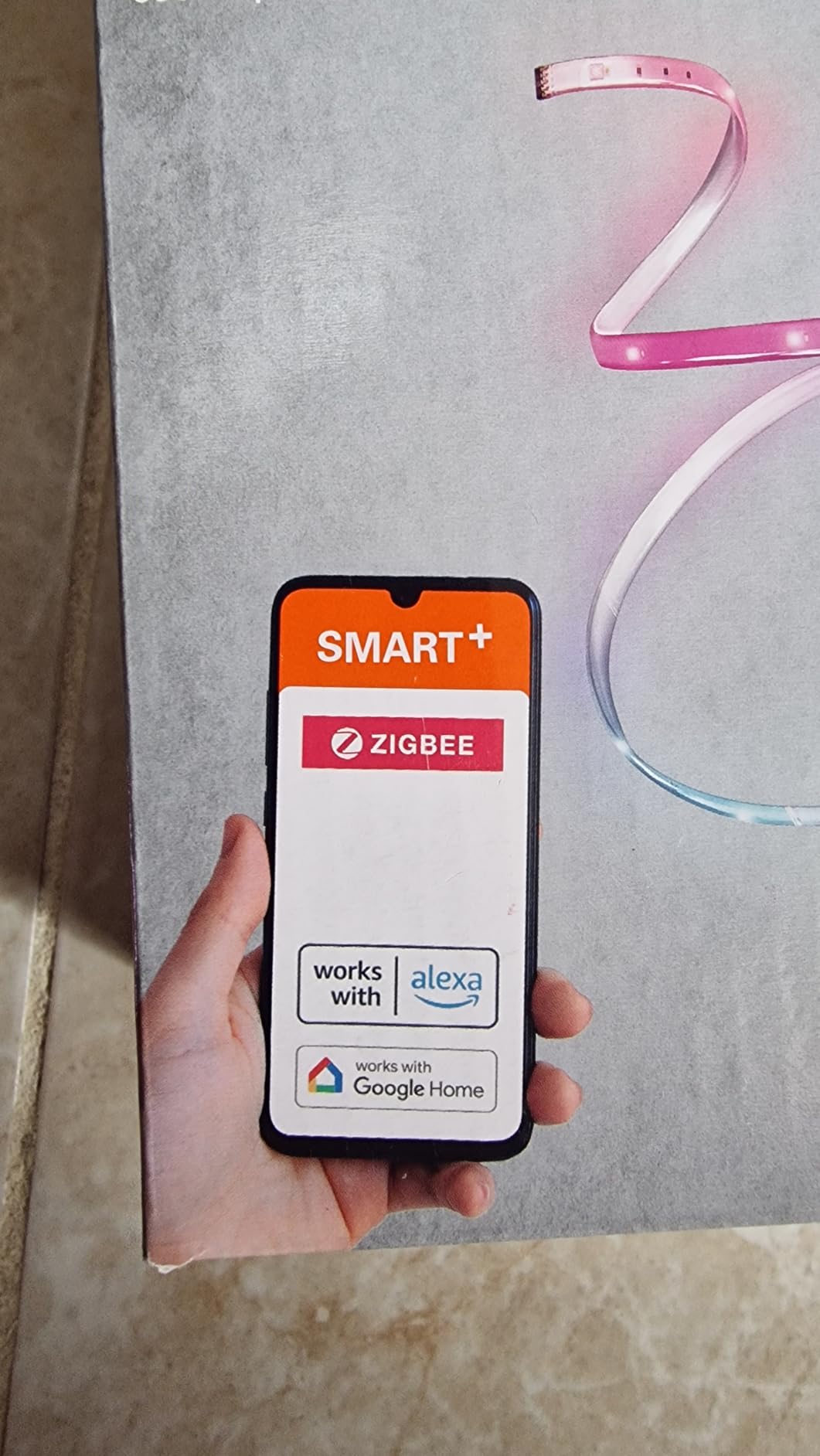 ams OSRAM Smart+ LED Streifen Basis RGBW 180cm Zigbee dimmbar 700lm