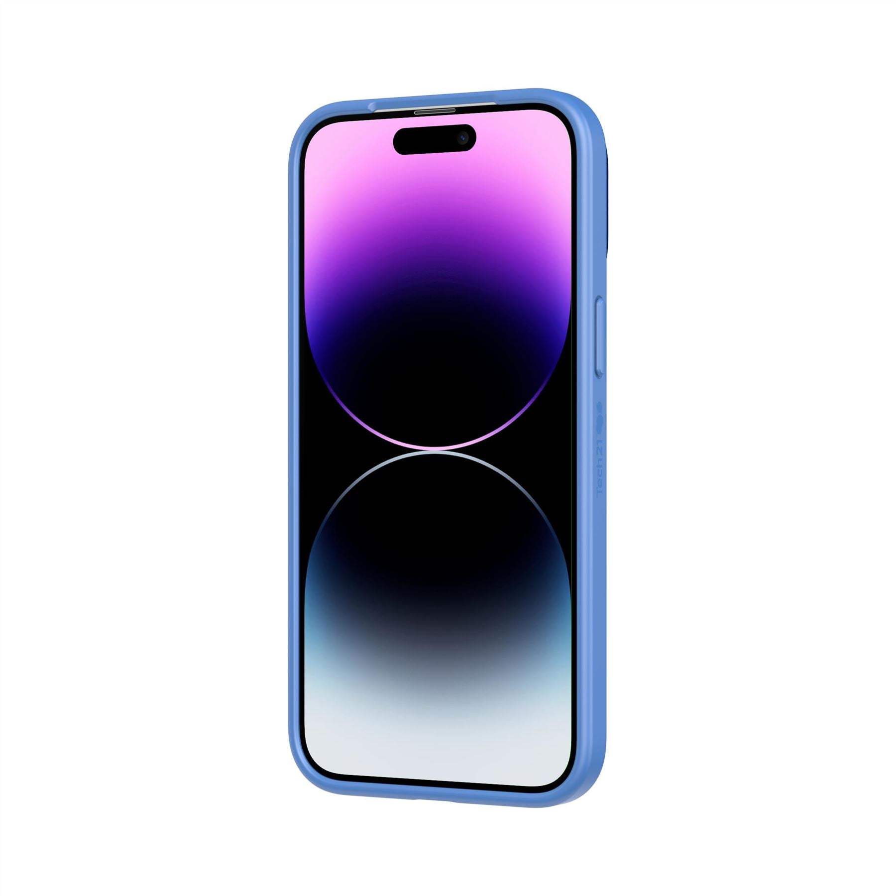 Tech21 Evo Tint iPhone 14 Pro Max Handyhülle Butterfly Blues MagSafe