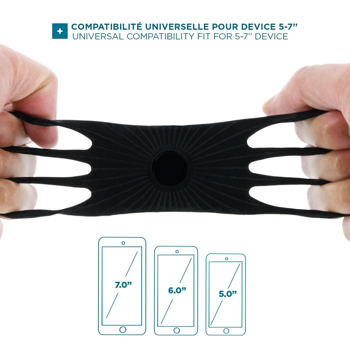 Mobilis Universal Belt Clip Gürtelhalter 5-7 Zoll ABS
