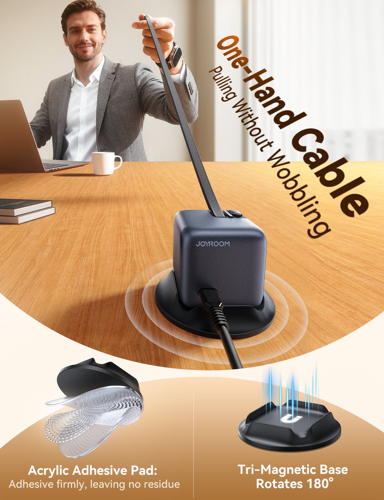 JOYROOM Chargers JR-TRD01 PODIX Ladestation 140W EU