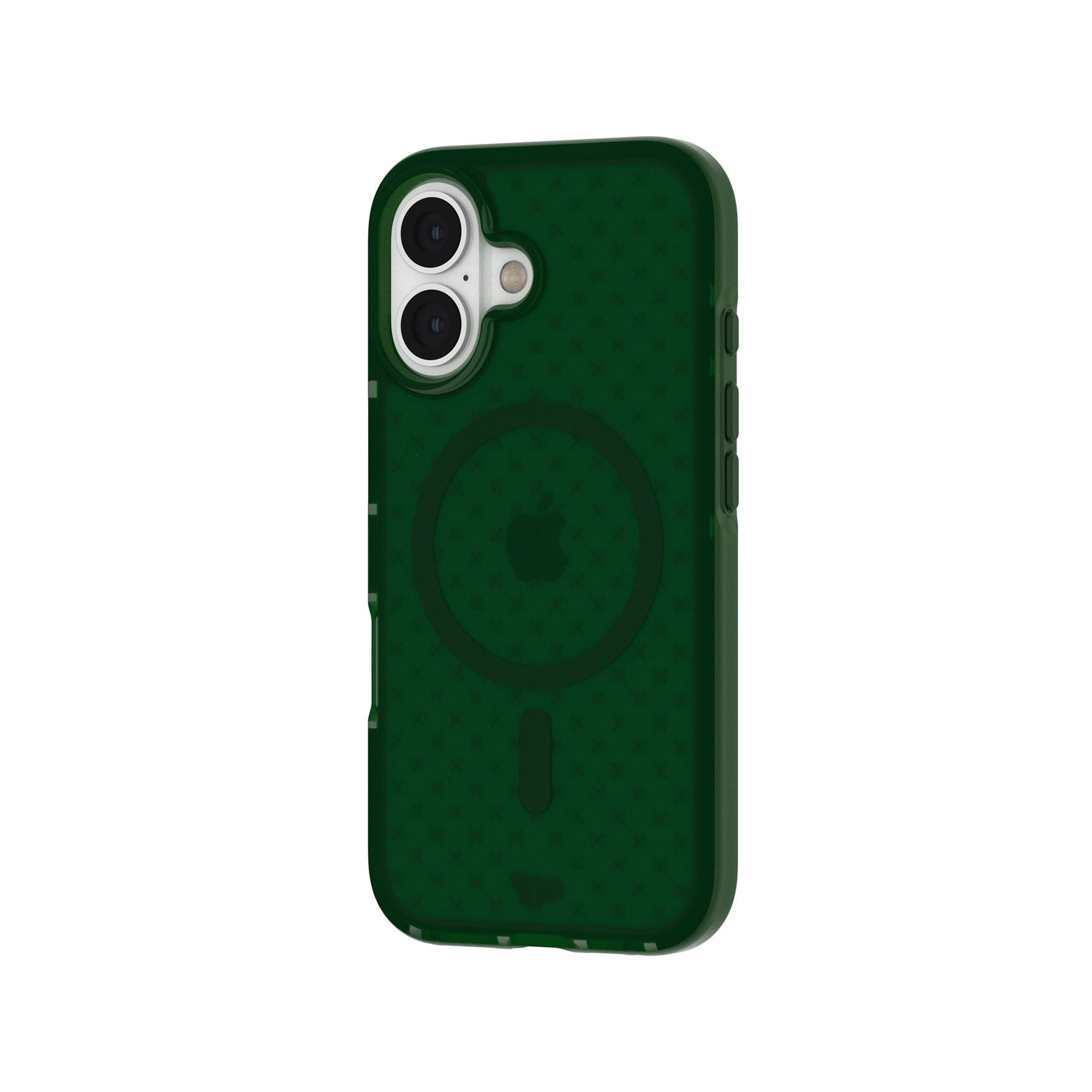 Tech21 EvoCheck iPhone 16 Handyhülle Forest Green MagSafe 4,9m