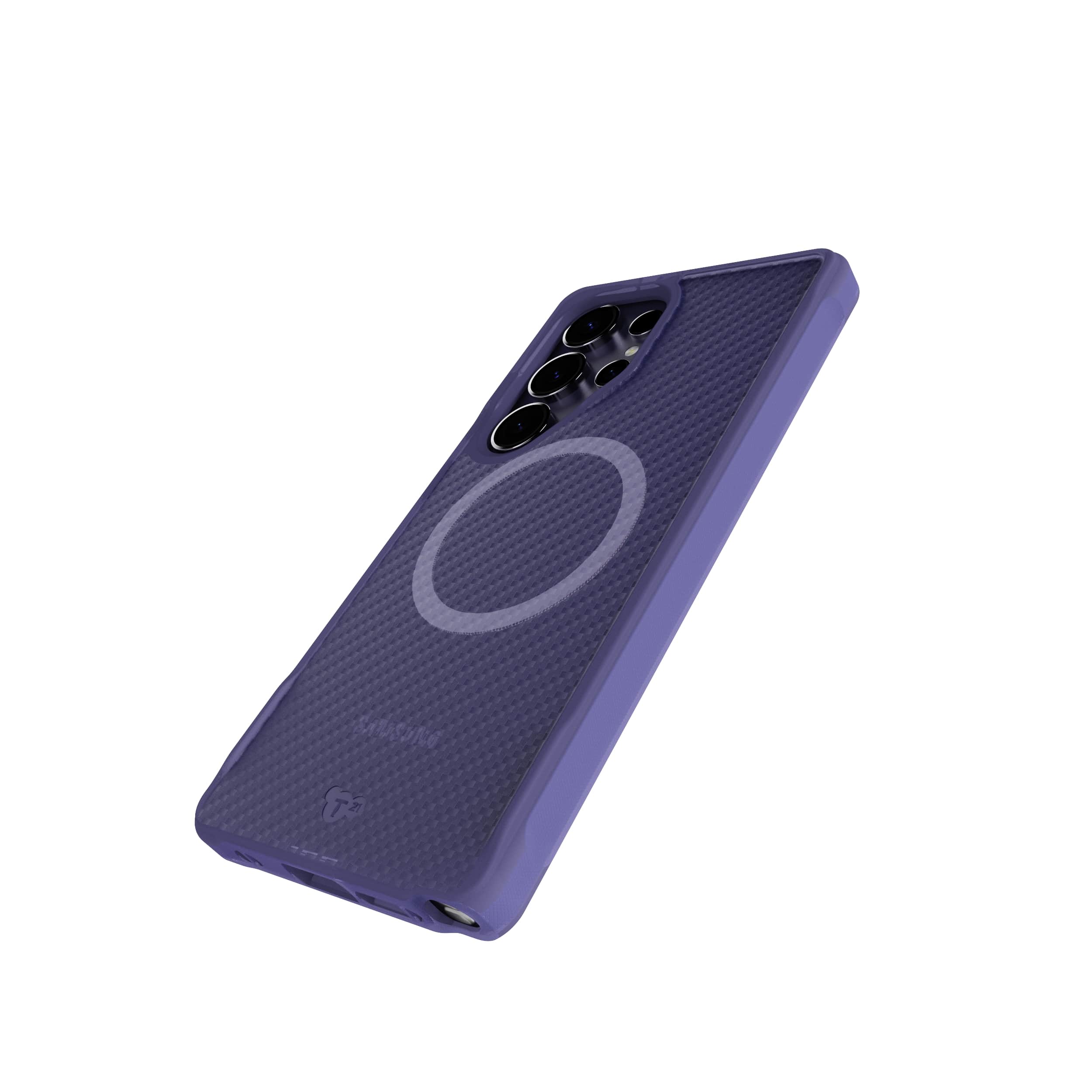 Tech21 EvoArmor Galaxy S25 Ultra Handyhülle Purple Magnet