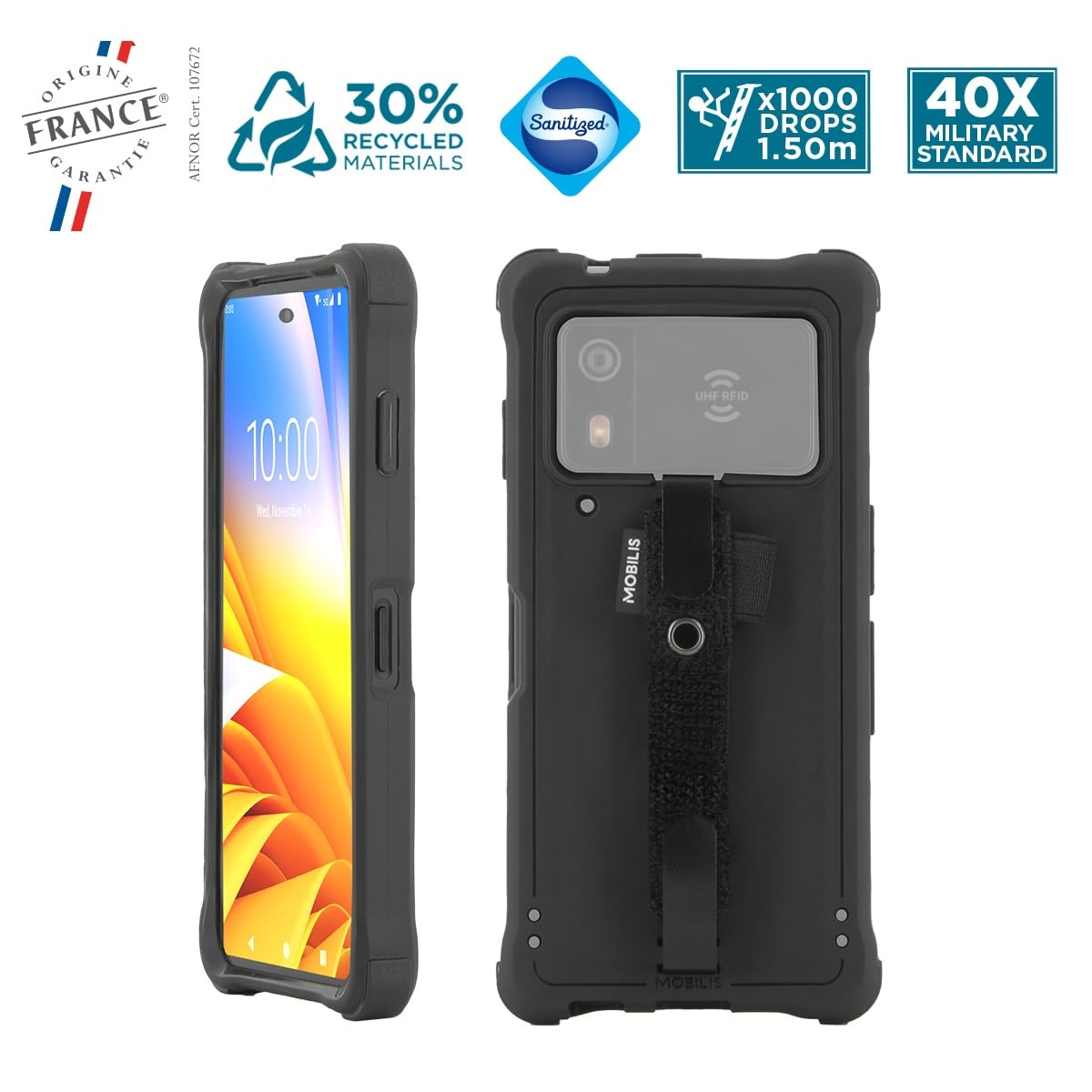 Mobilis PROTECH Schutzhülle Zebra EM45 Handschlaufe