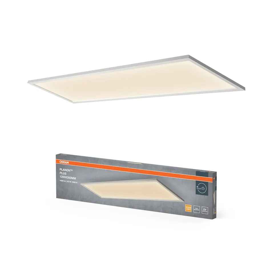 ams OSRAM SMART+ Planon Plus Deckenleuchte 120x30cm 36W 3000K