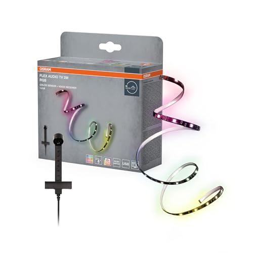 OSRAM SMART+ Flex AudioTV LED-Streifen RGB 2 m weiß