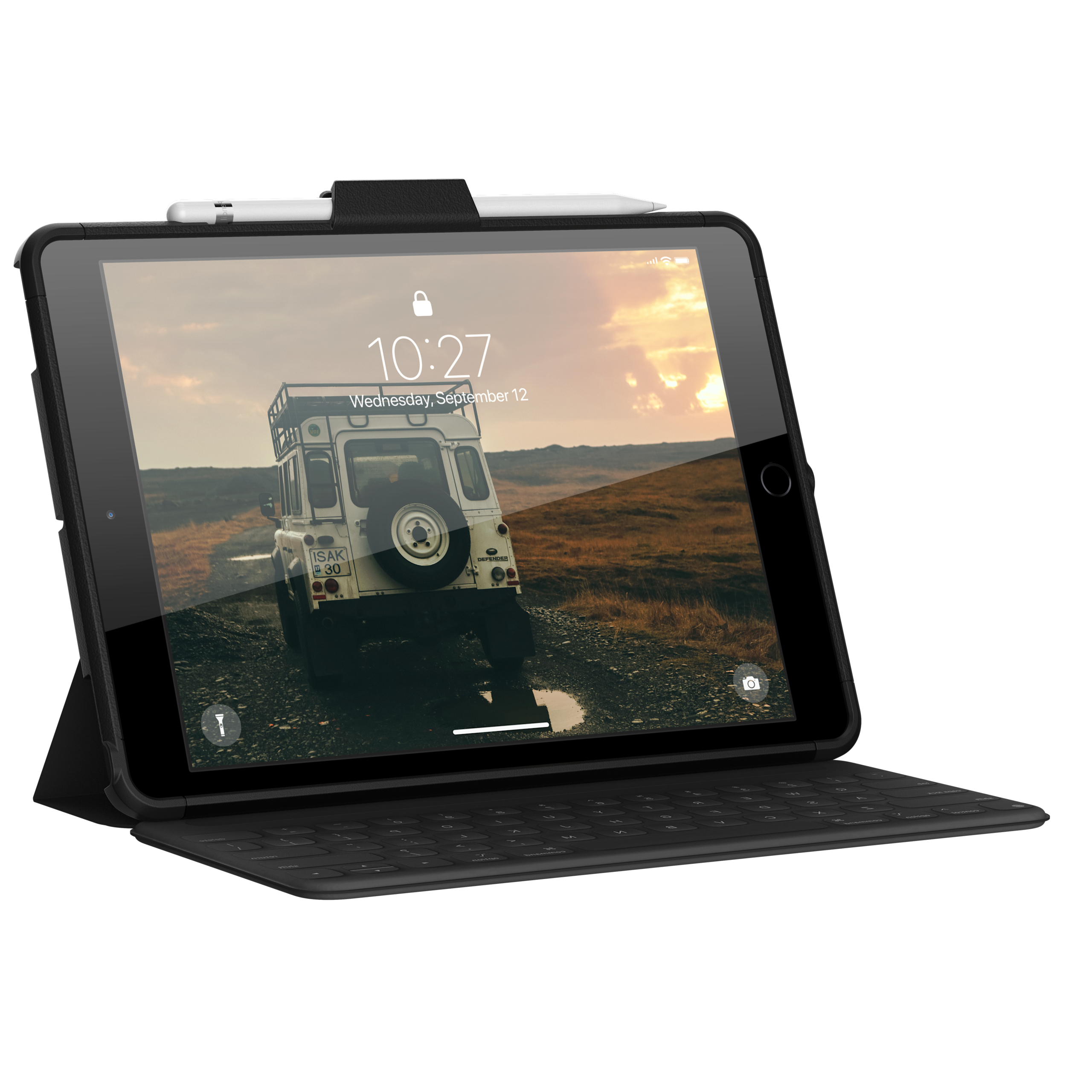 UAG Scout iPad 10.2" (2019) Hülle mit Handschlaufe schwarz