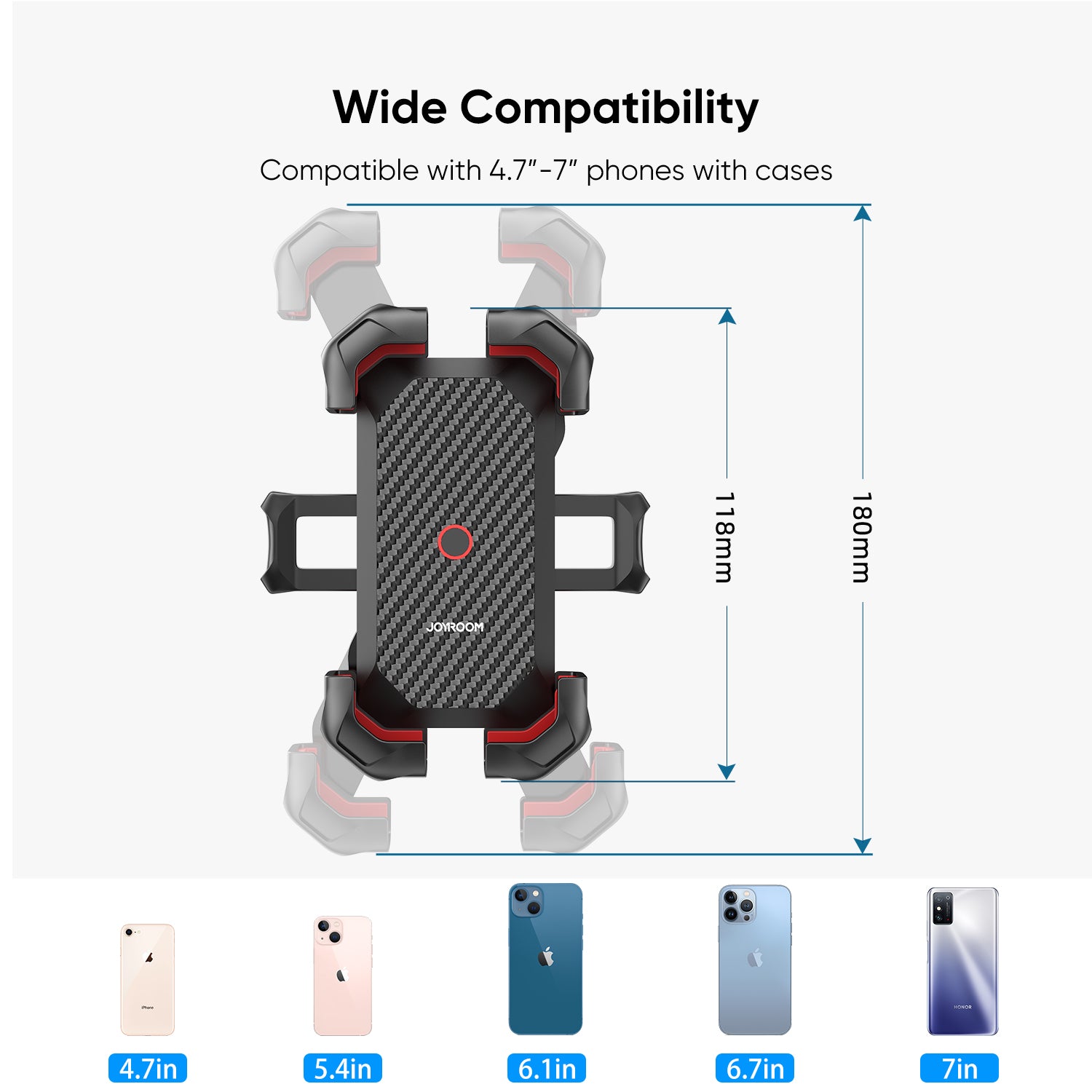 JOYROOM Phone Holders JR-ZS288 Handyhalterung Fahrrad 360°