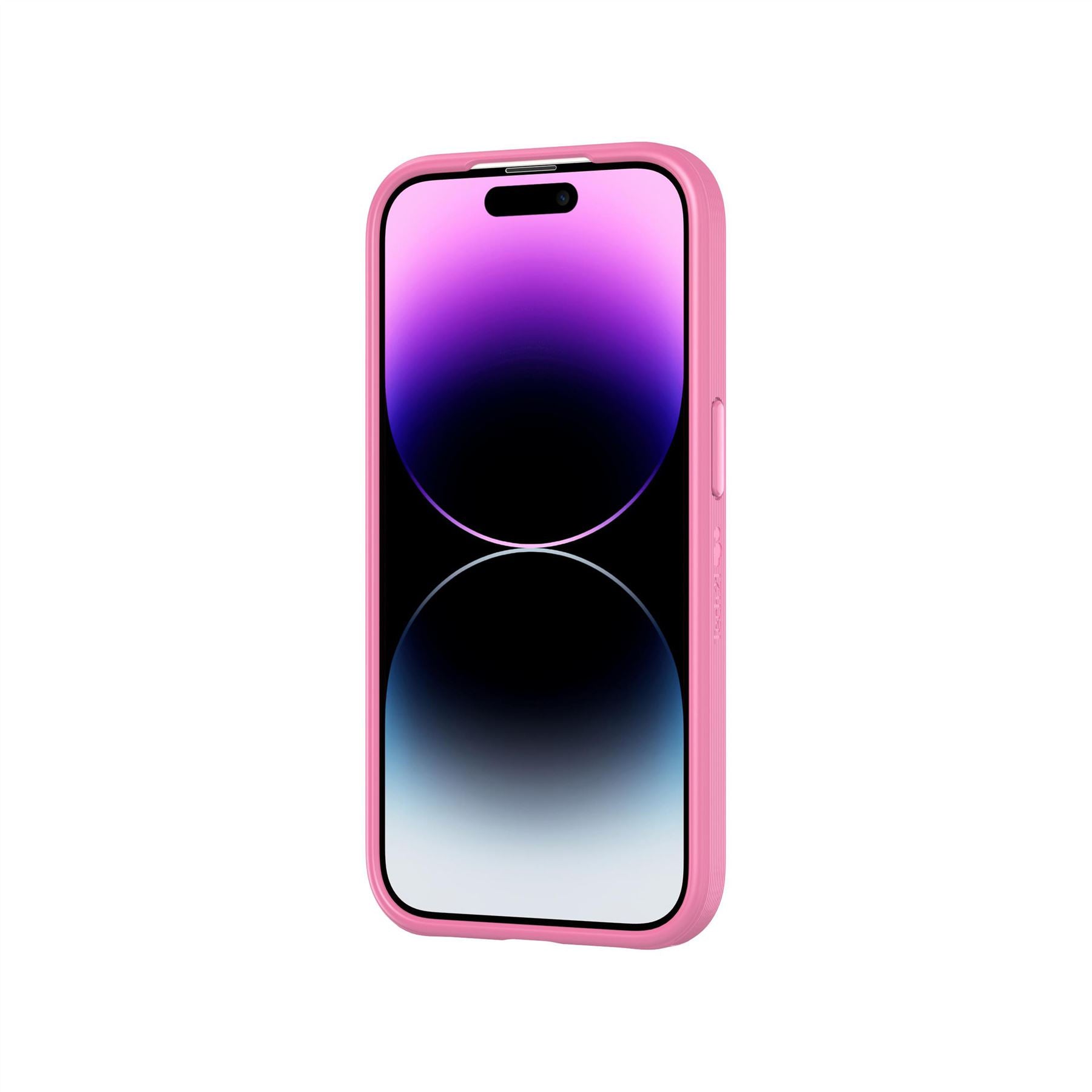 Tech21 EvoLite iPhone 14 Pro Handyhülle Fuchsia Pink 3m Schutz
