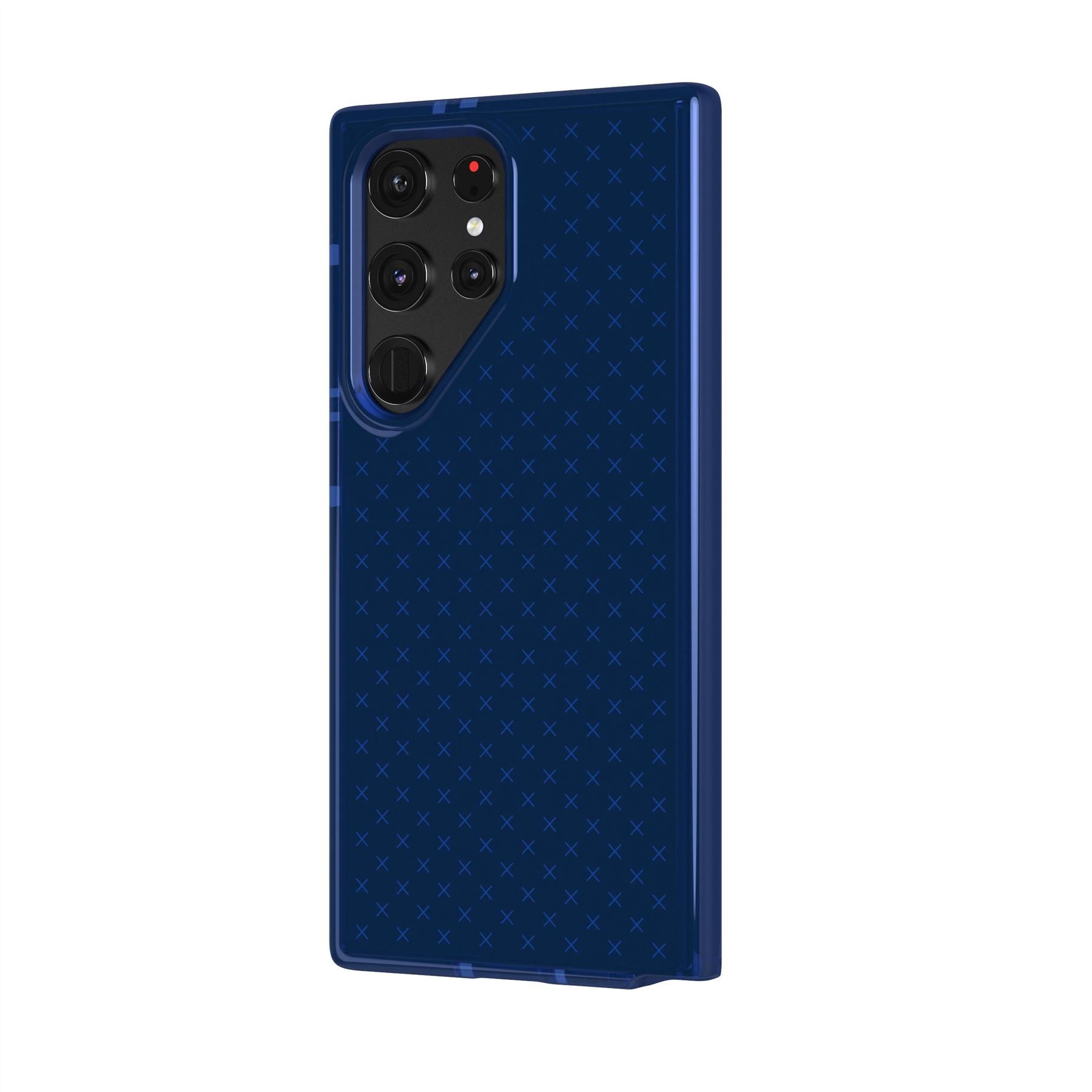 Tech21 Evo Check Handyhülle Galaxy S23 Ultra Blau 4,9m