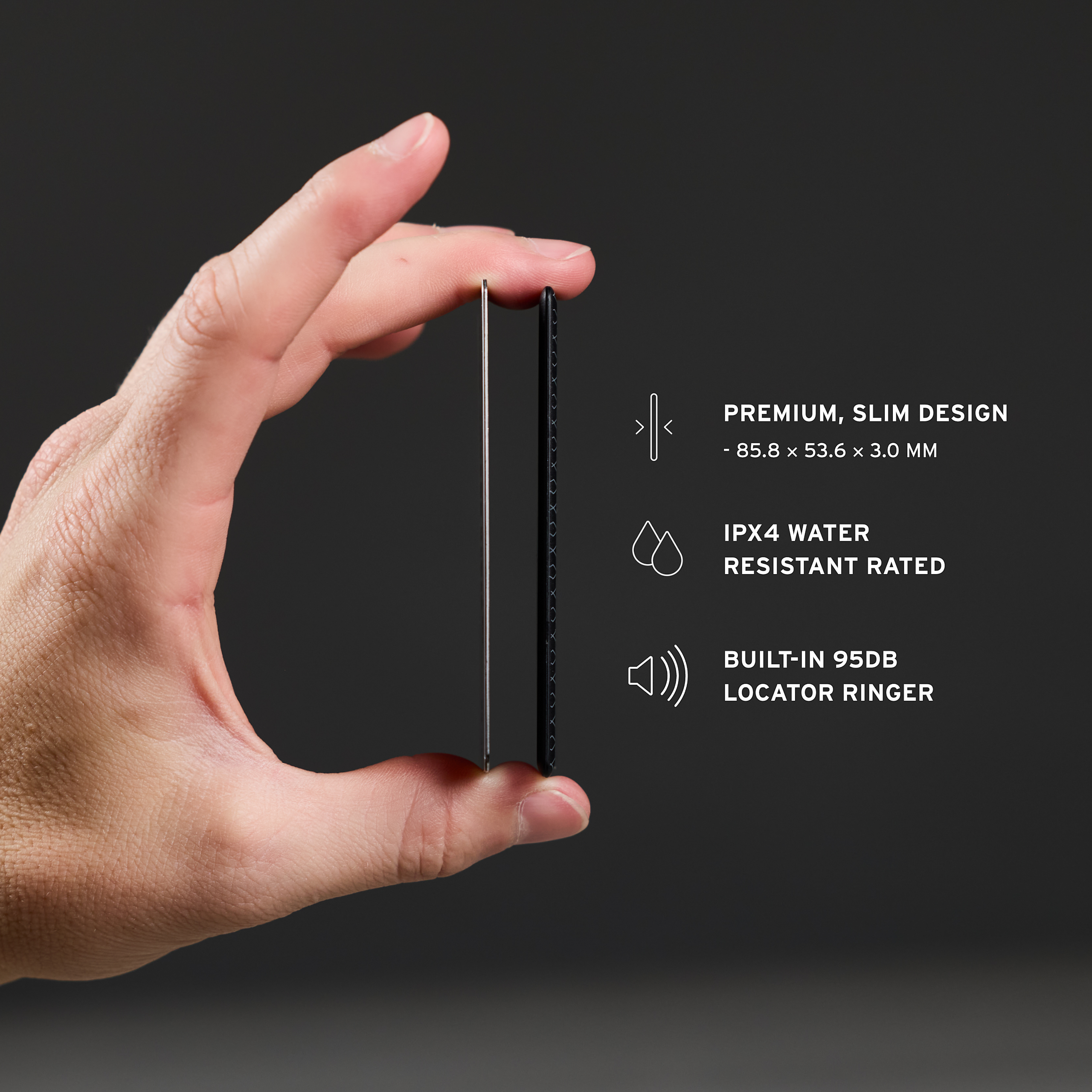 UAG Metropolis Dual Tracker Card GPS Tracker Find My