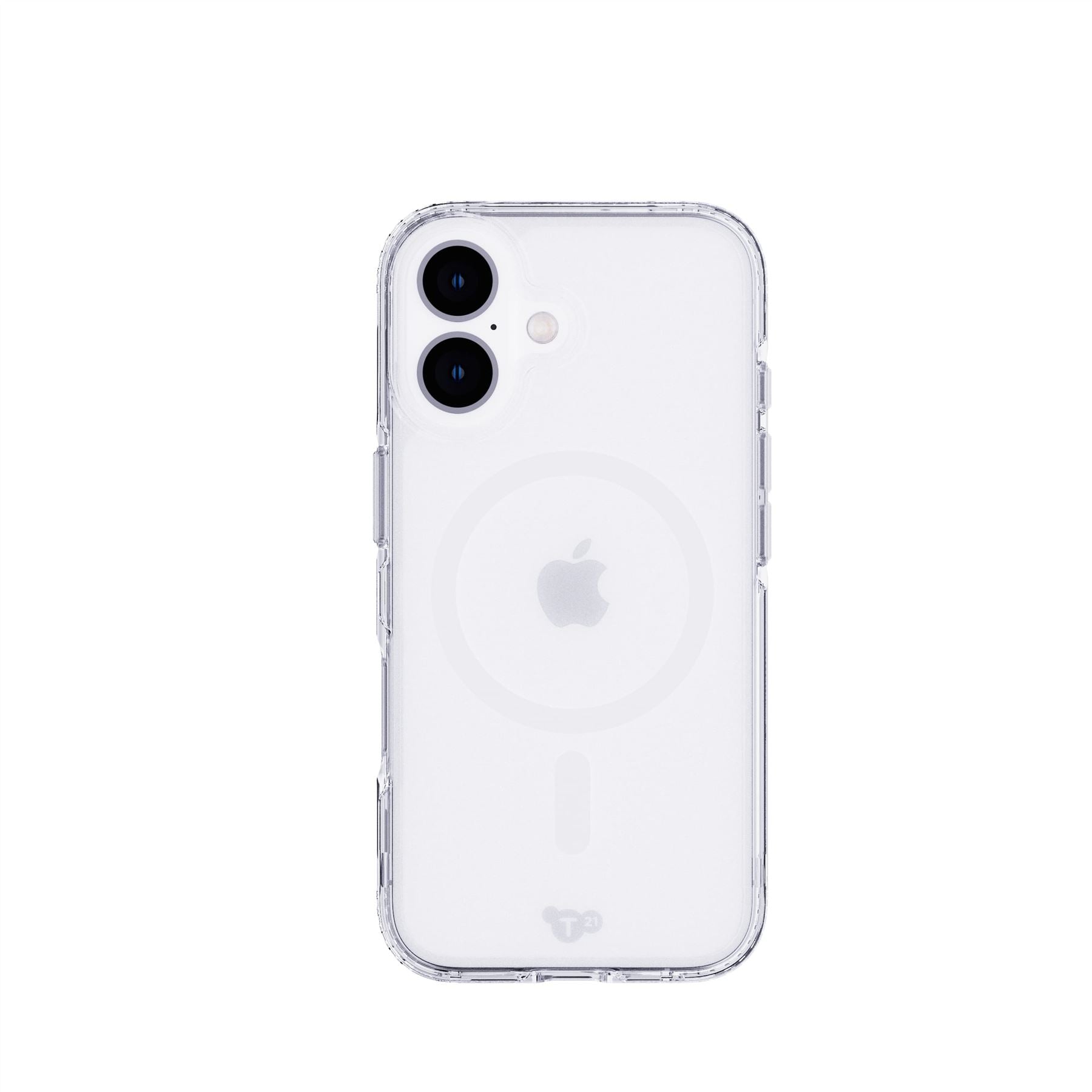 Tech21 EvoClear iPhone 16 Hülle MagSafe transparent