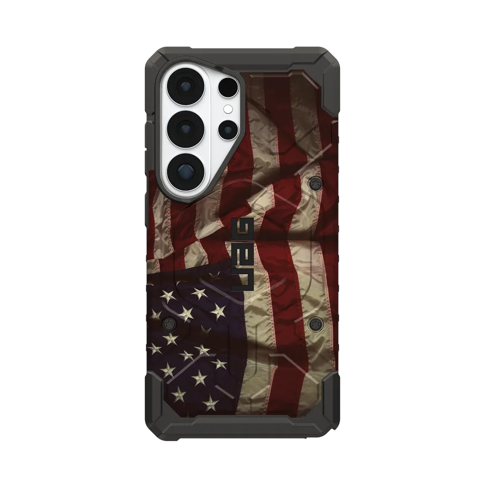 UAG Pathfinder Galaxy S26 Ultra Hülle Vintage USA Flag