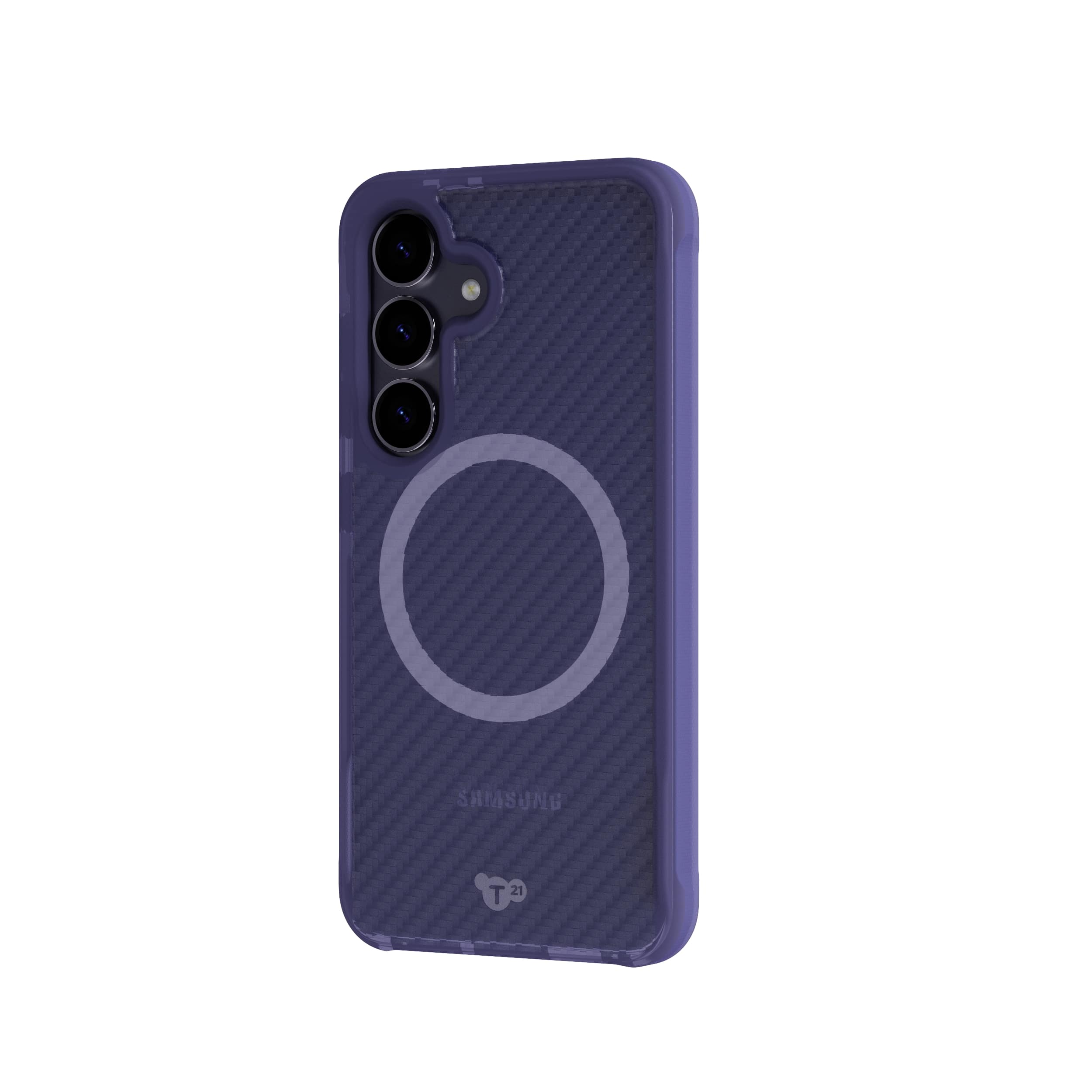 Tech21 EvoArmor Galaxy S25 Handyhülle Purple Magnet Stoßschutz
