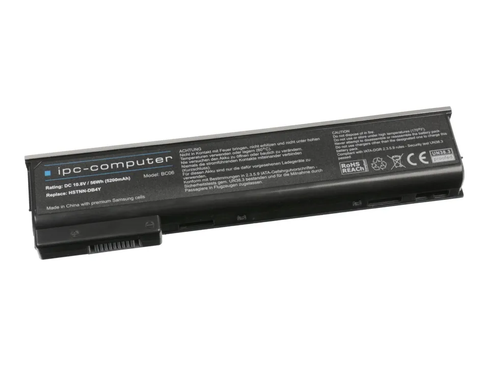 IPC-Computer Akkus HSTNN-DB4Y Notebook-Akku 56Wh HP