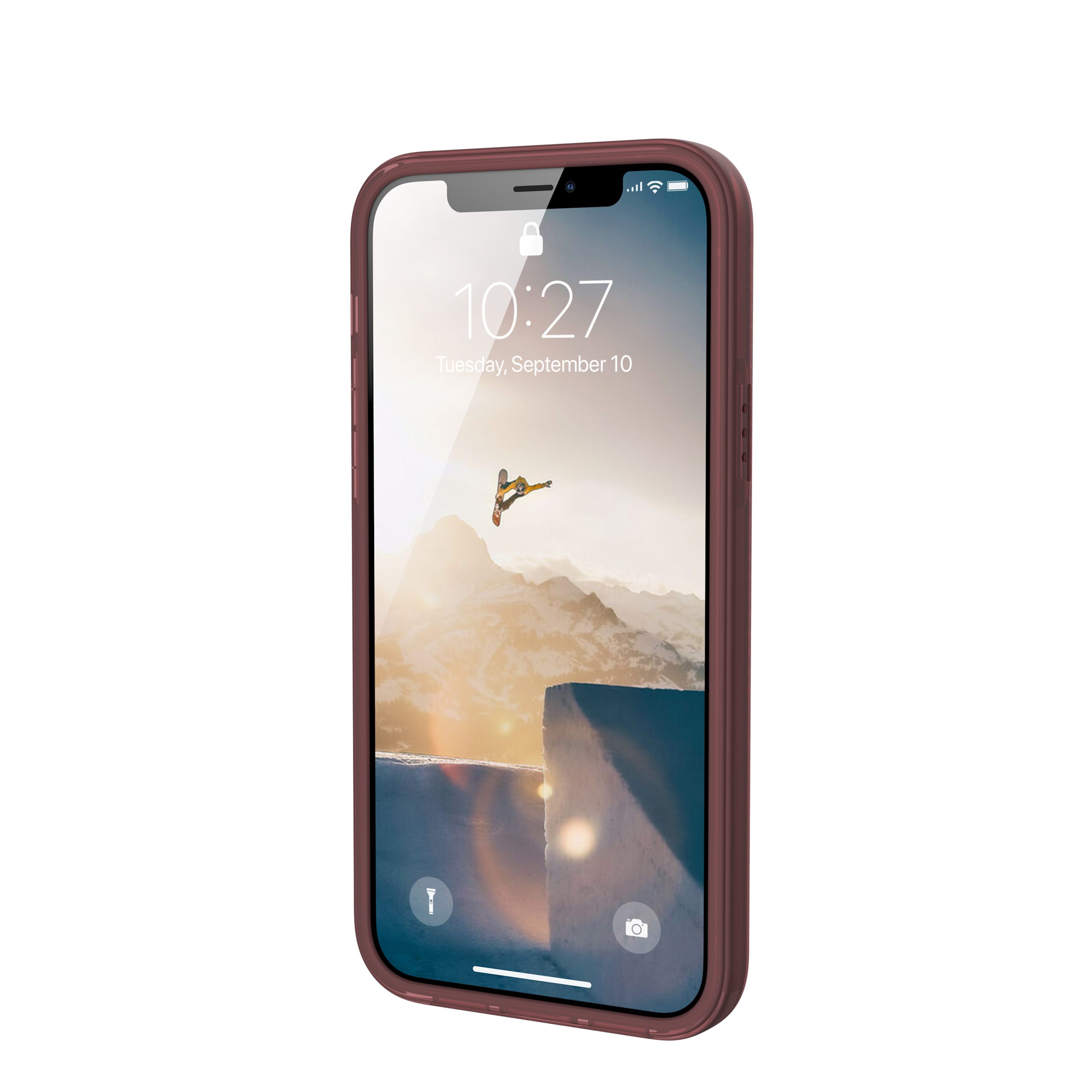 UAG Aurora iPhone 12 Hülle transparent schlank 5G